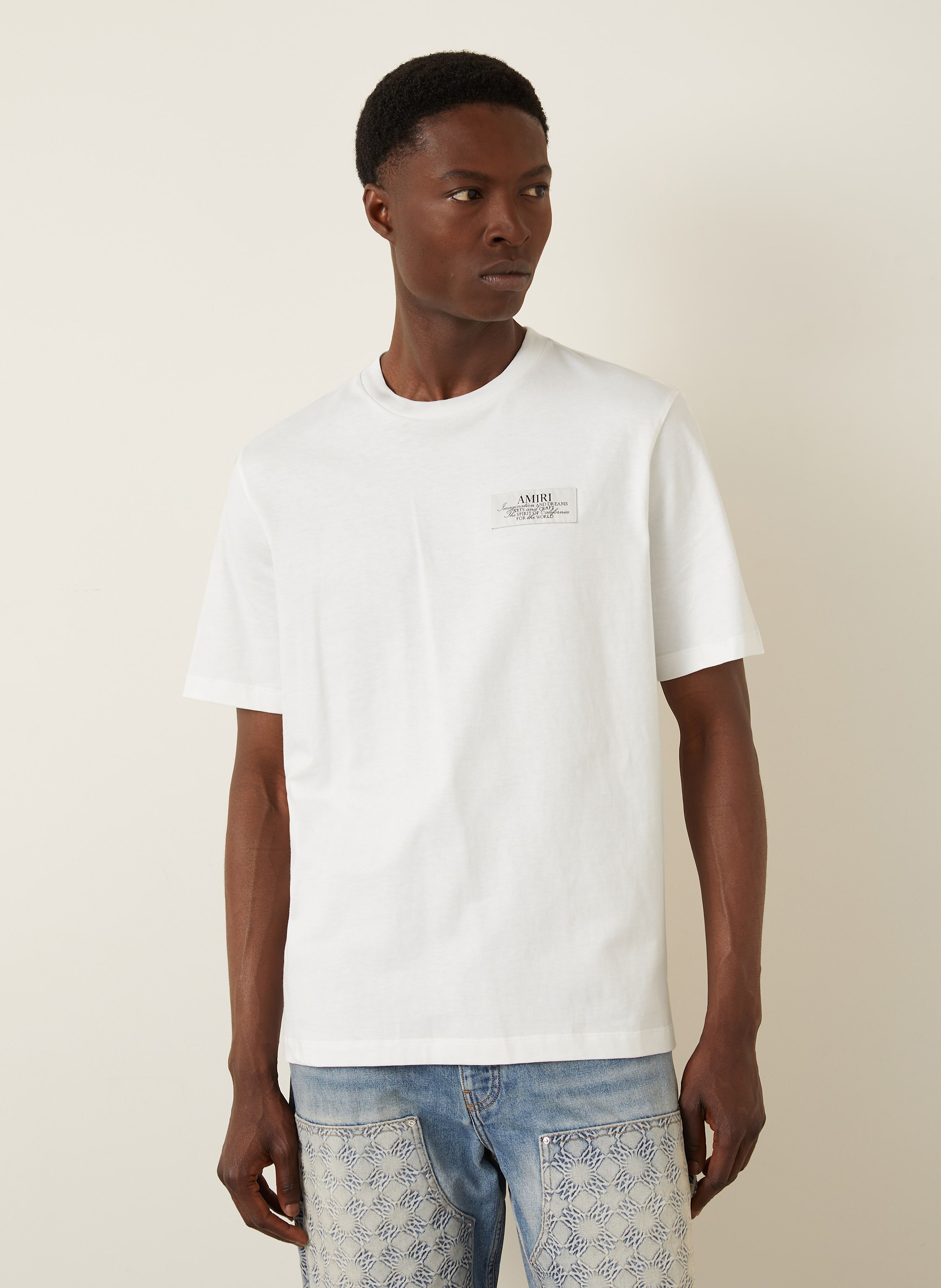 Thumbnail - Amiri T-Shirt Spirit weiss