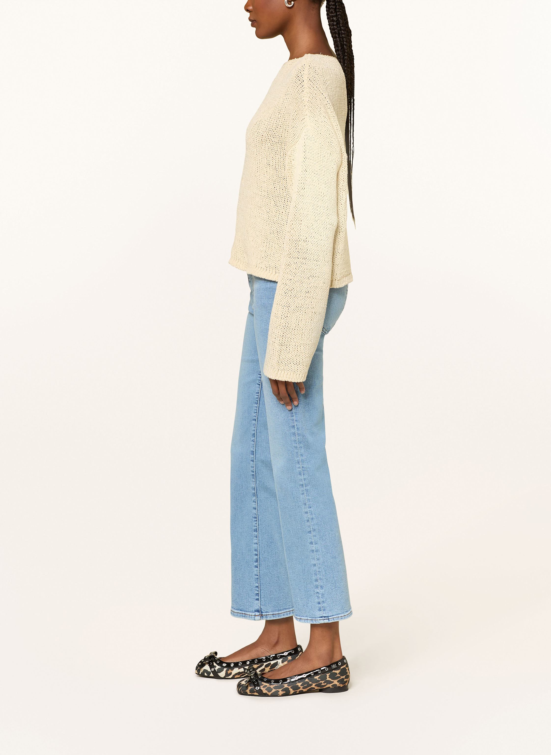 Thumbnail - Frame Bootcut Jeans The Reboot Crop blau
