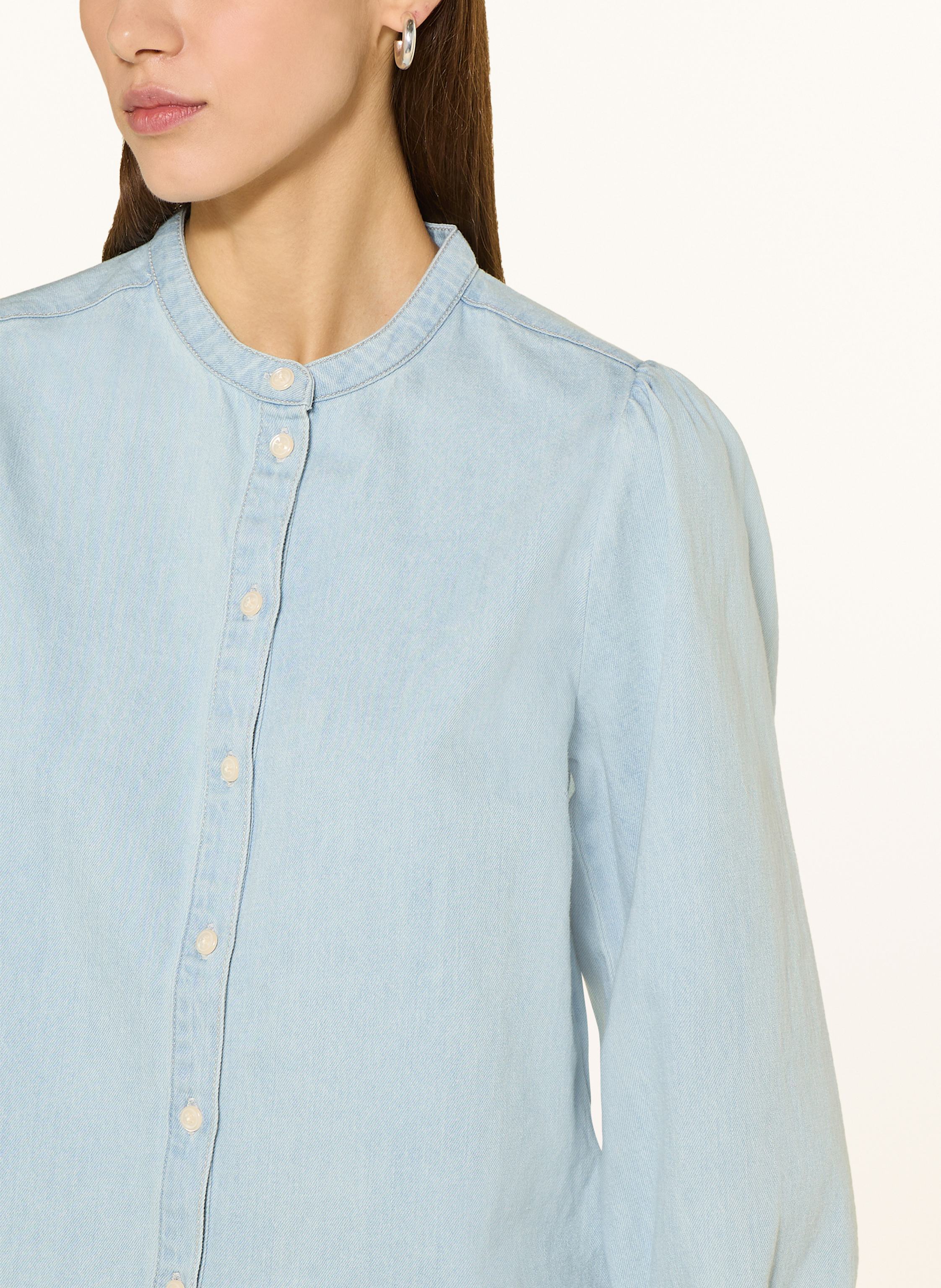 Thumbnail - Part Two Bluse Nicolepw In Jeansoptik blau