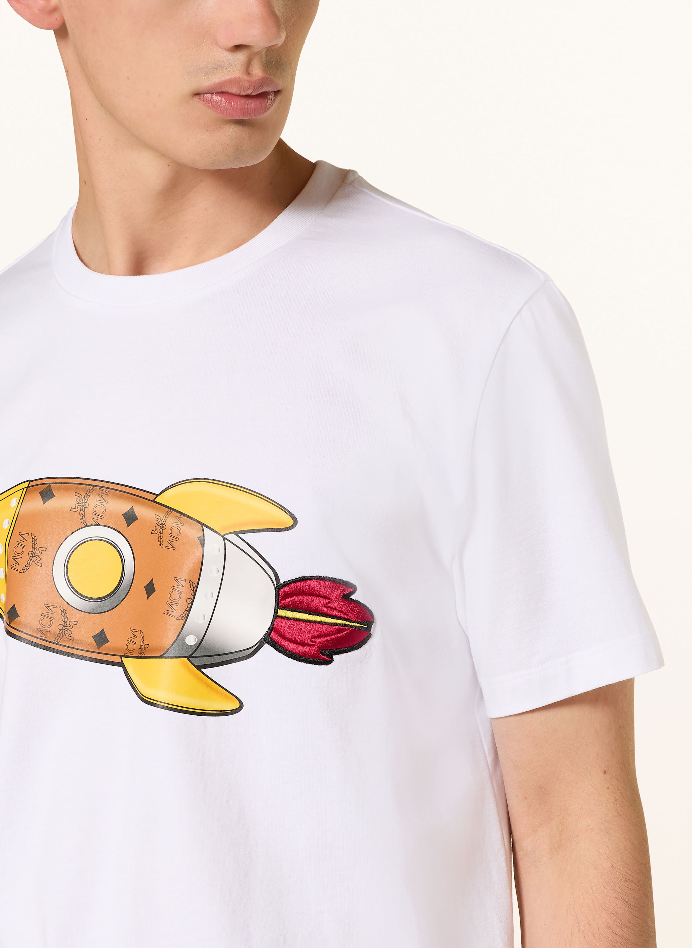 Thumbnail - Mcm T-Shirt weiss