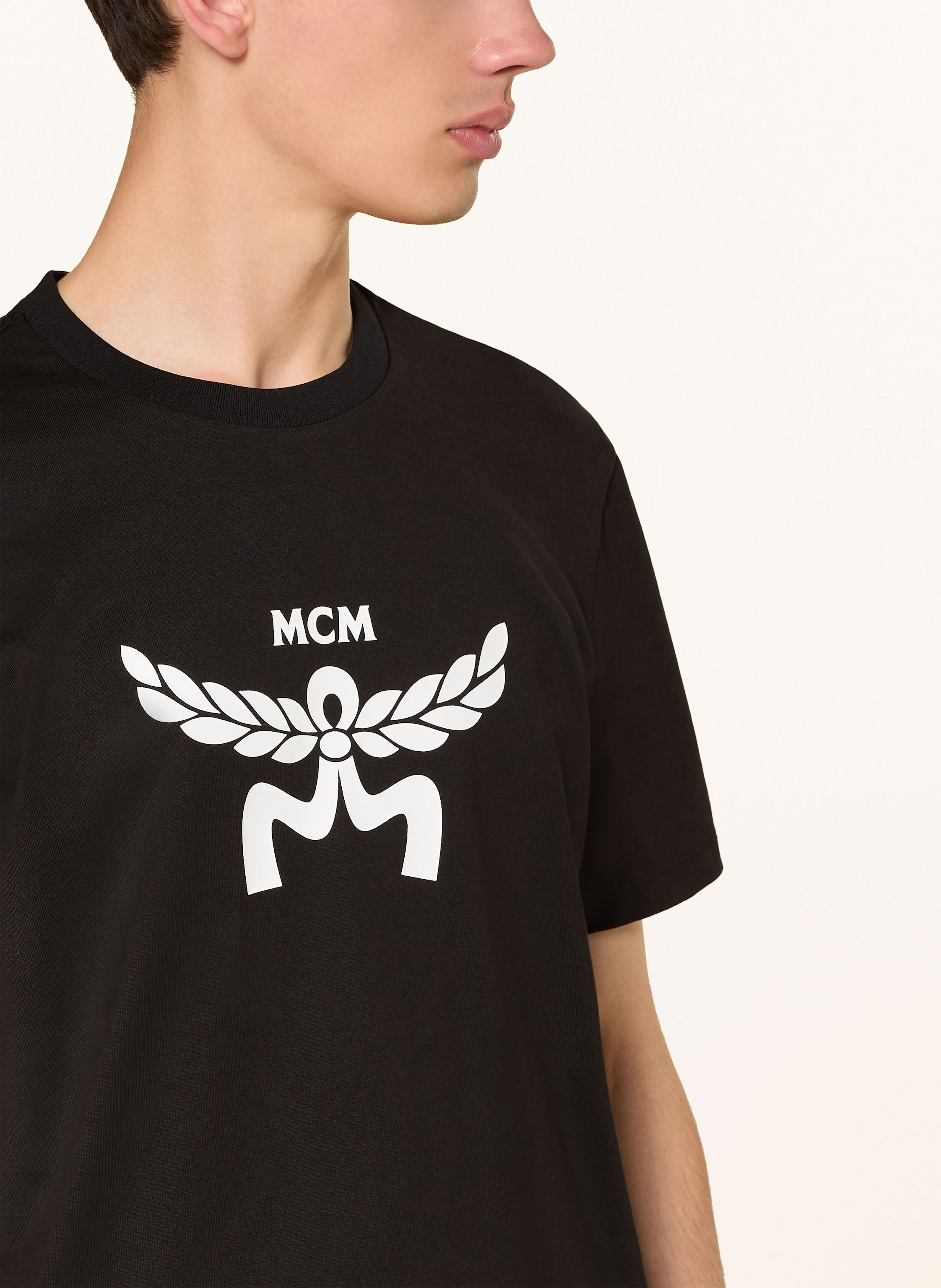 Thumbnail - Mcm T-Shirt schwarz