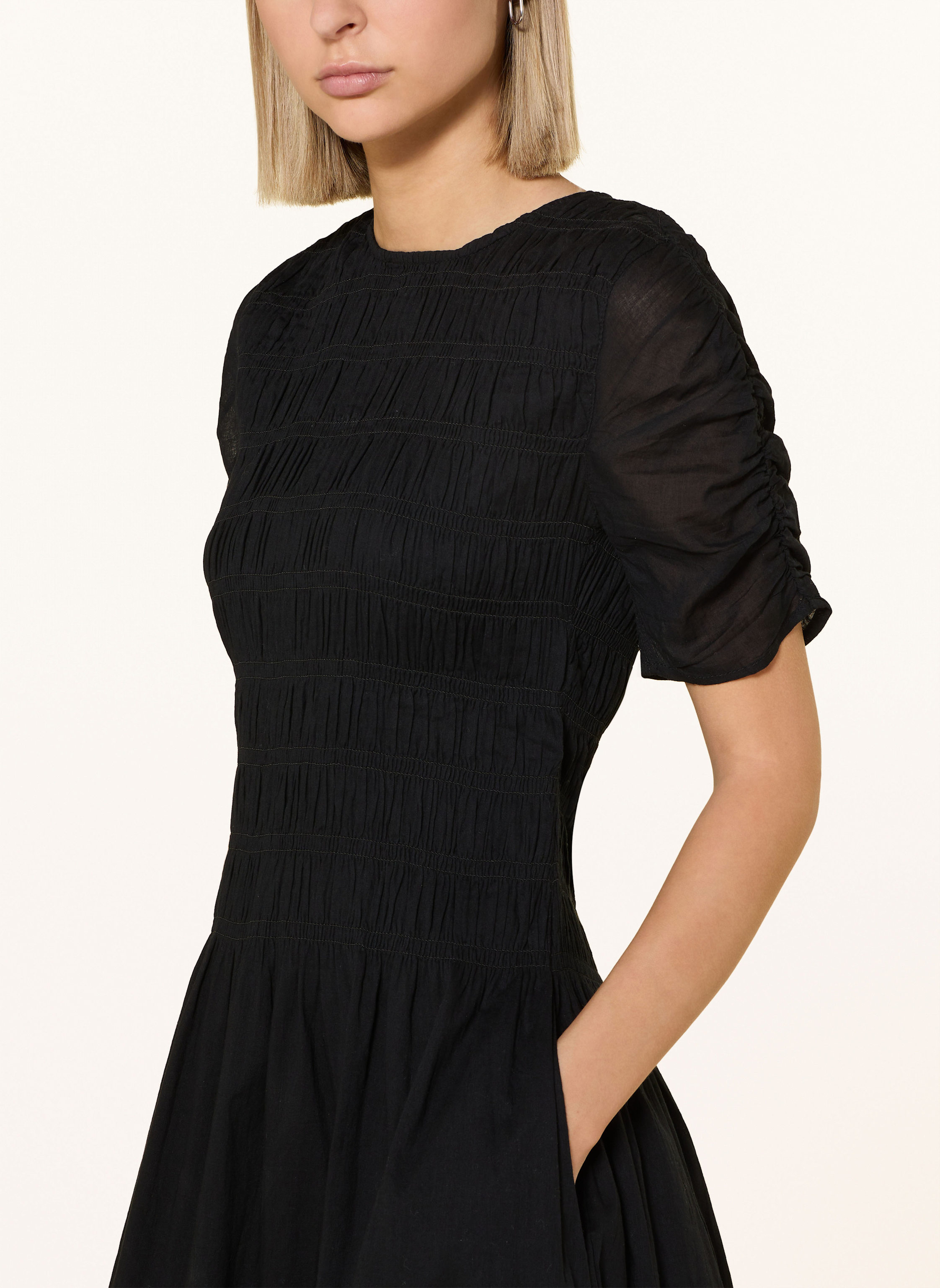 Thumbnail - Whistles Kleid Avery schwarz