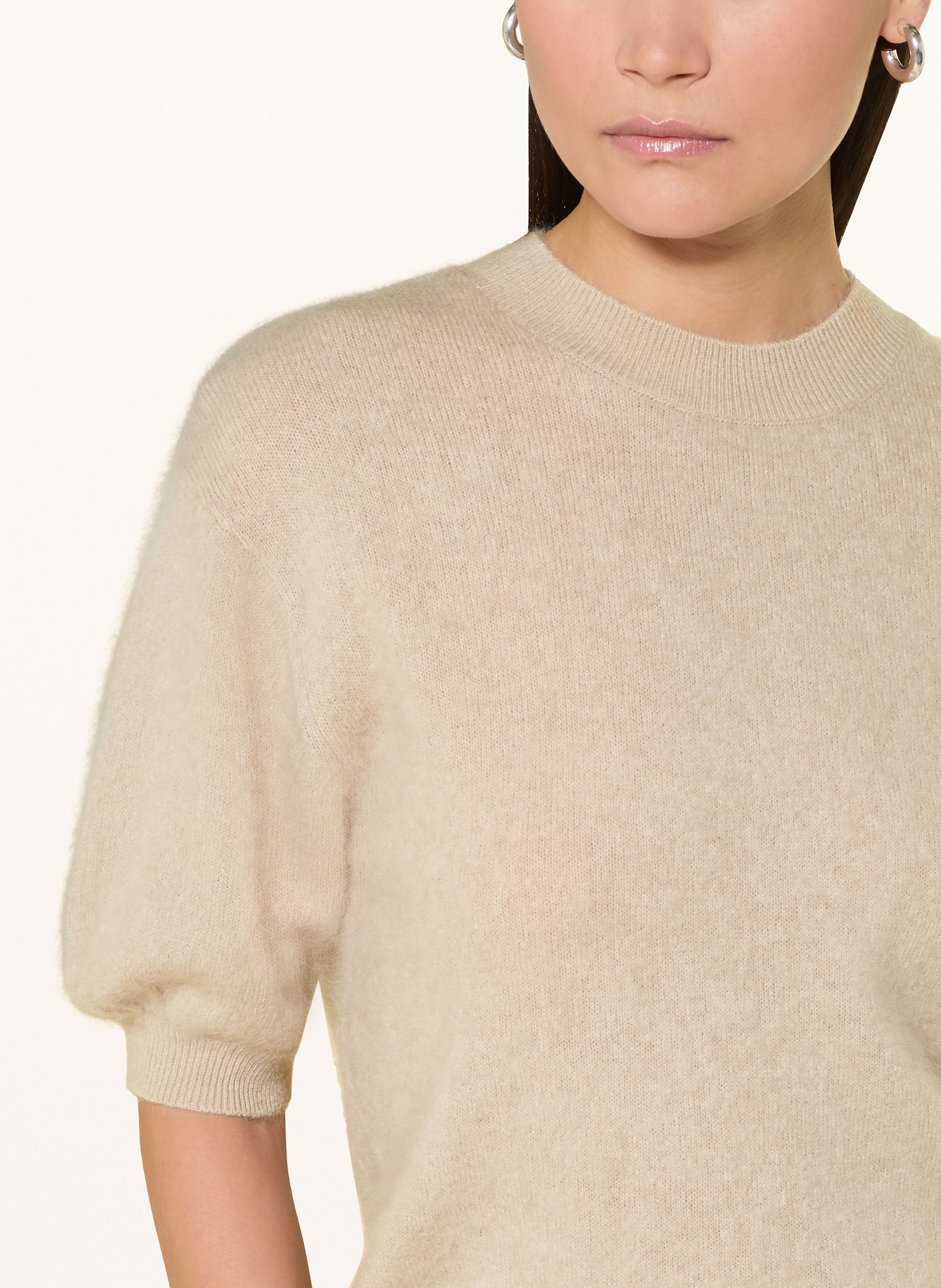 Thumbnail - Herzen's Angelegenheit Strickshirt Aus Cashmere grau