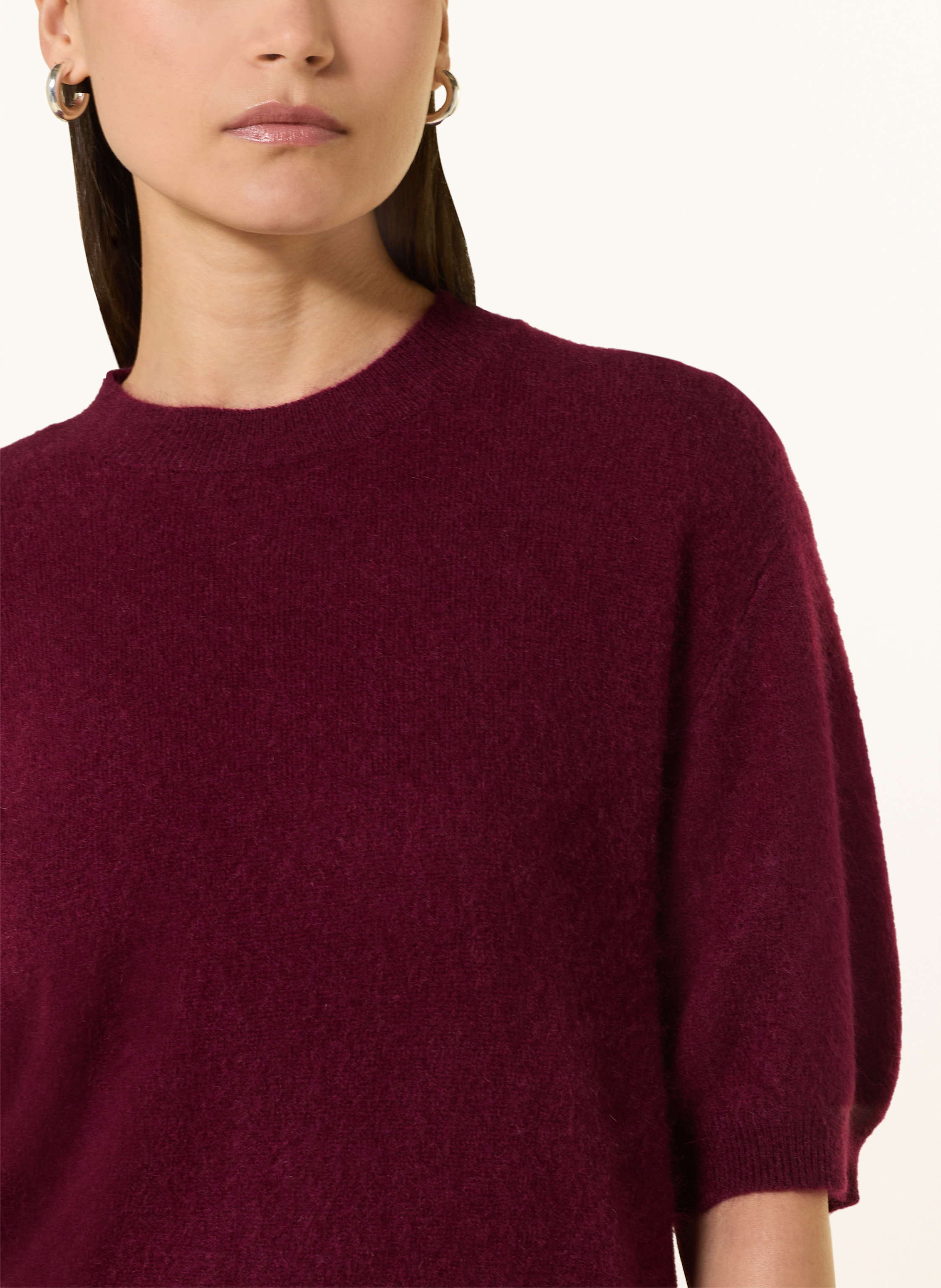 Thumbnail - Herzen's Angelegenheit Strickshirt Aus Cashmere rot