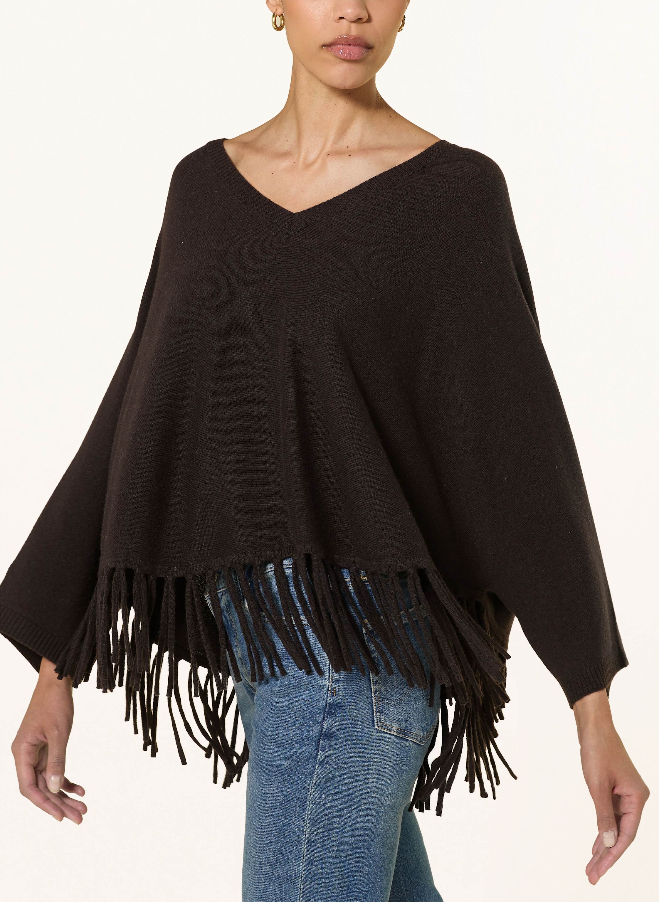 Thumbnail - Herzen's Angelegenheit Poncho braun