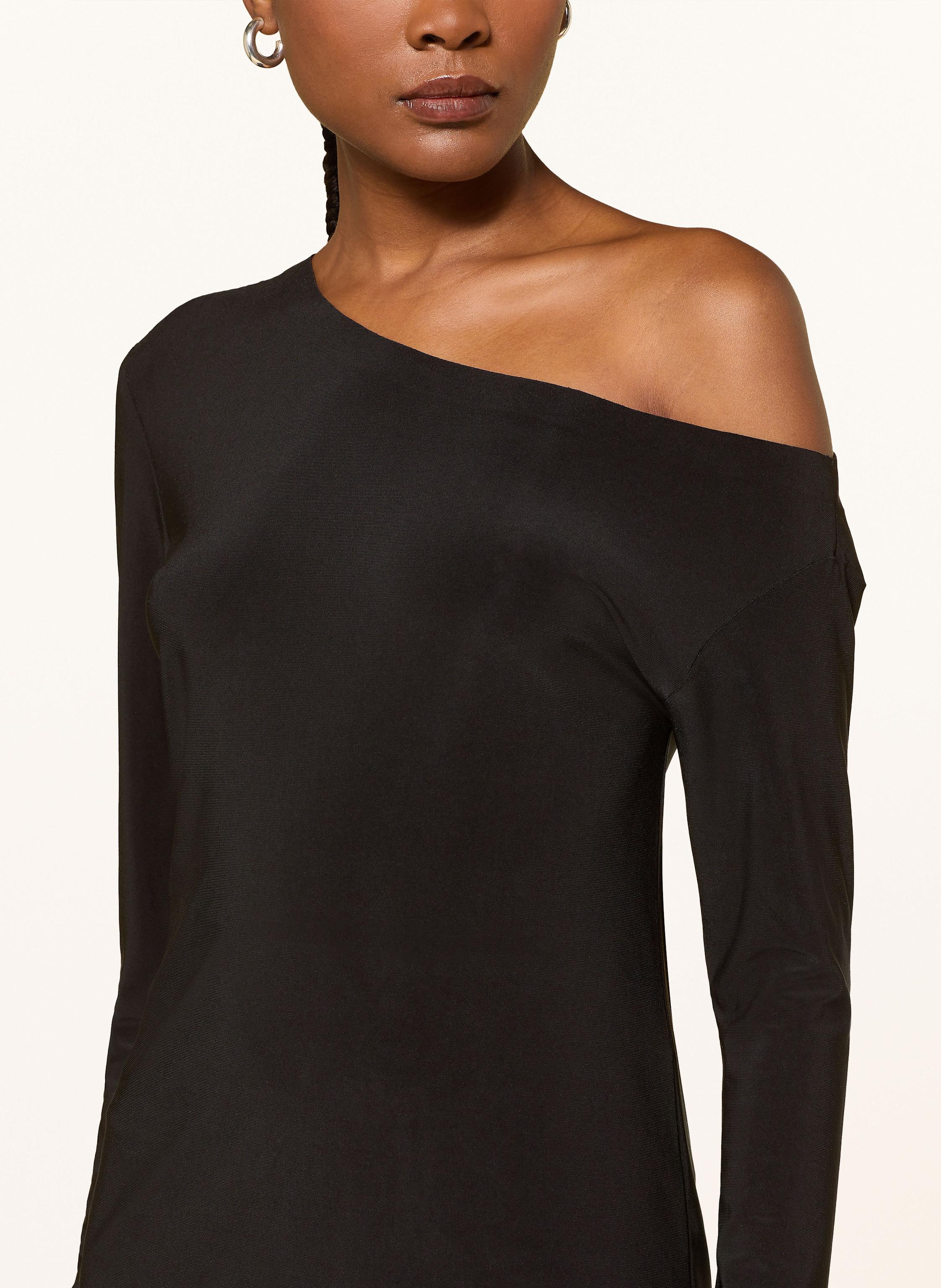 Thumbnail - Norma Kamali One-Shoulder-Shirt schwarz