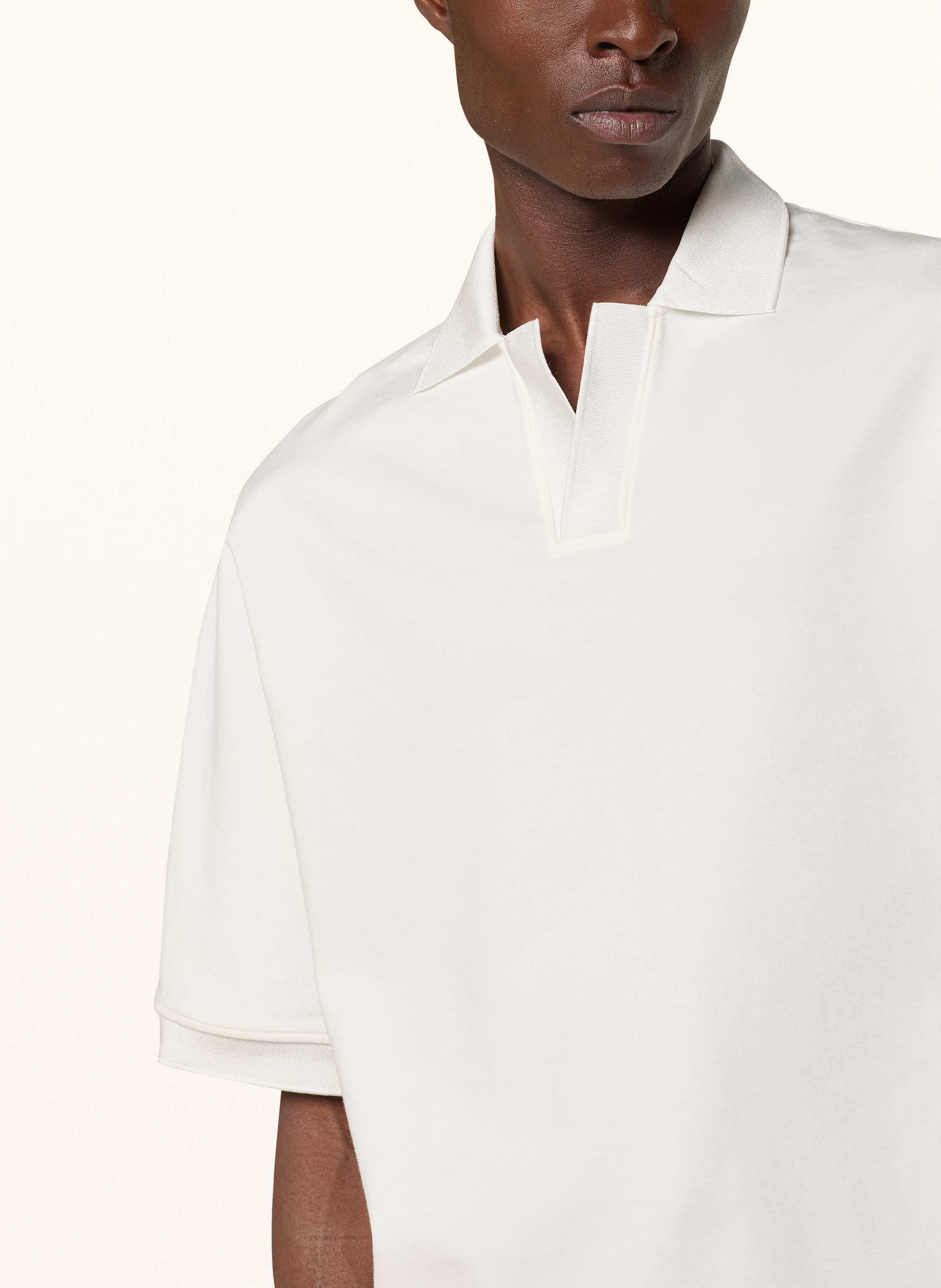 Thumbnail - Cos Jersey-Poloshirt Relaxed Fit weiss