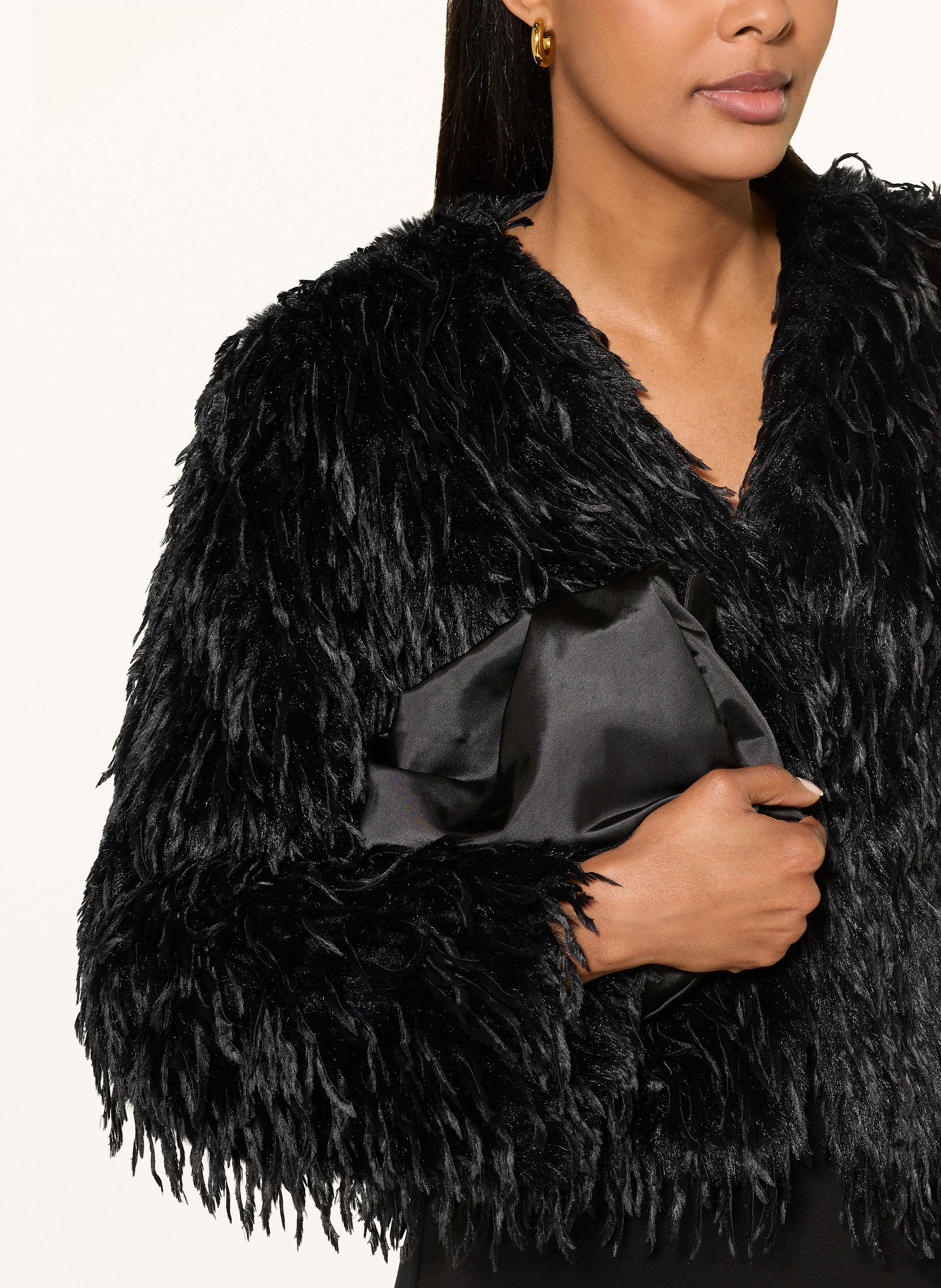 Thumbnail - Joseph Ribkoff Kunstfell-Jacke schwarz