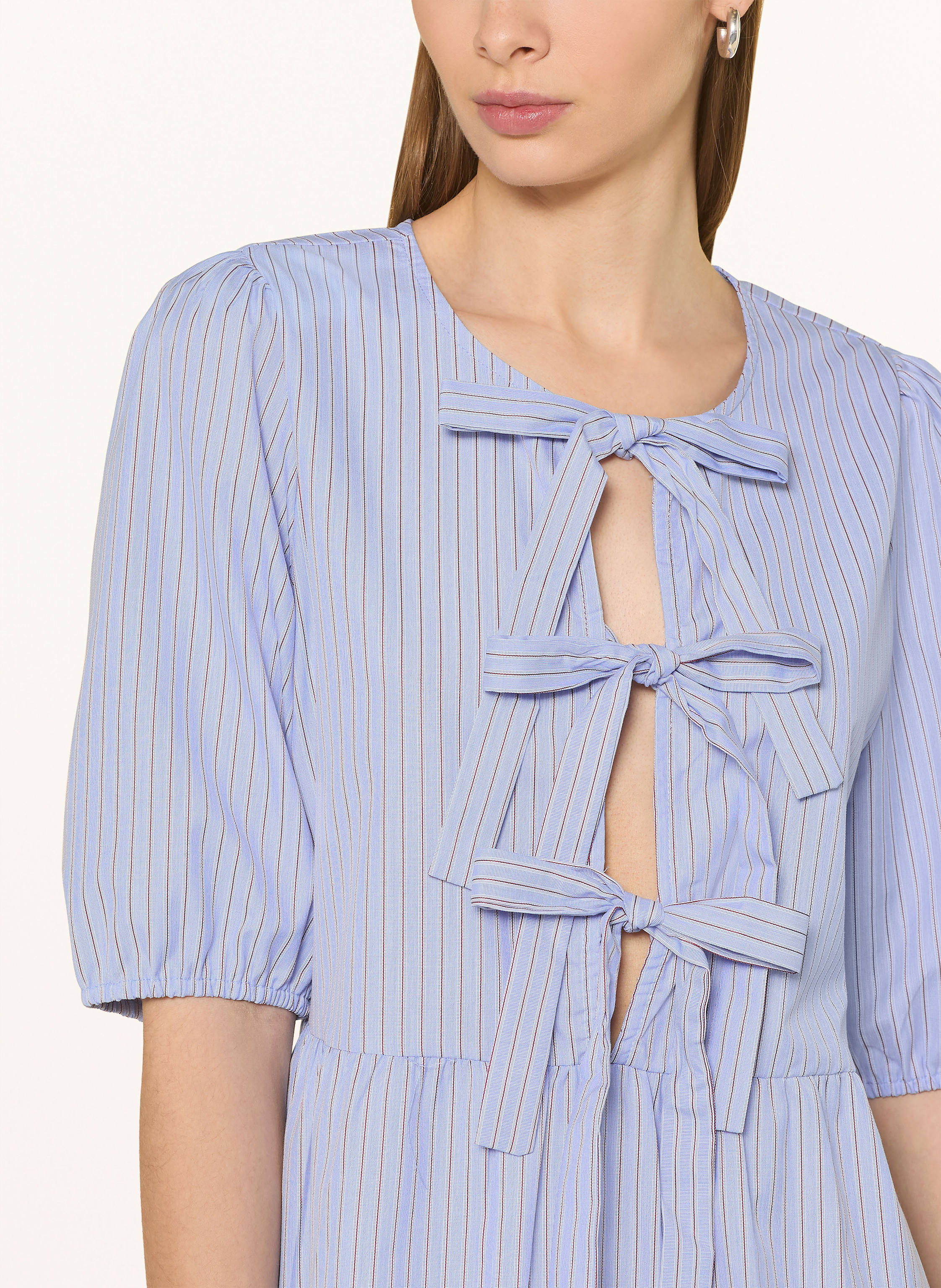 Thumbnail - Only Kleid Mit 3/4-Arm blau