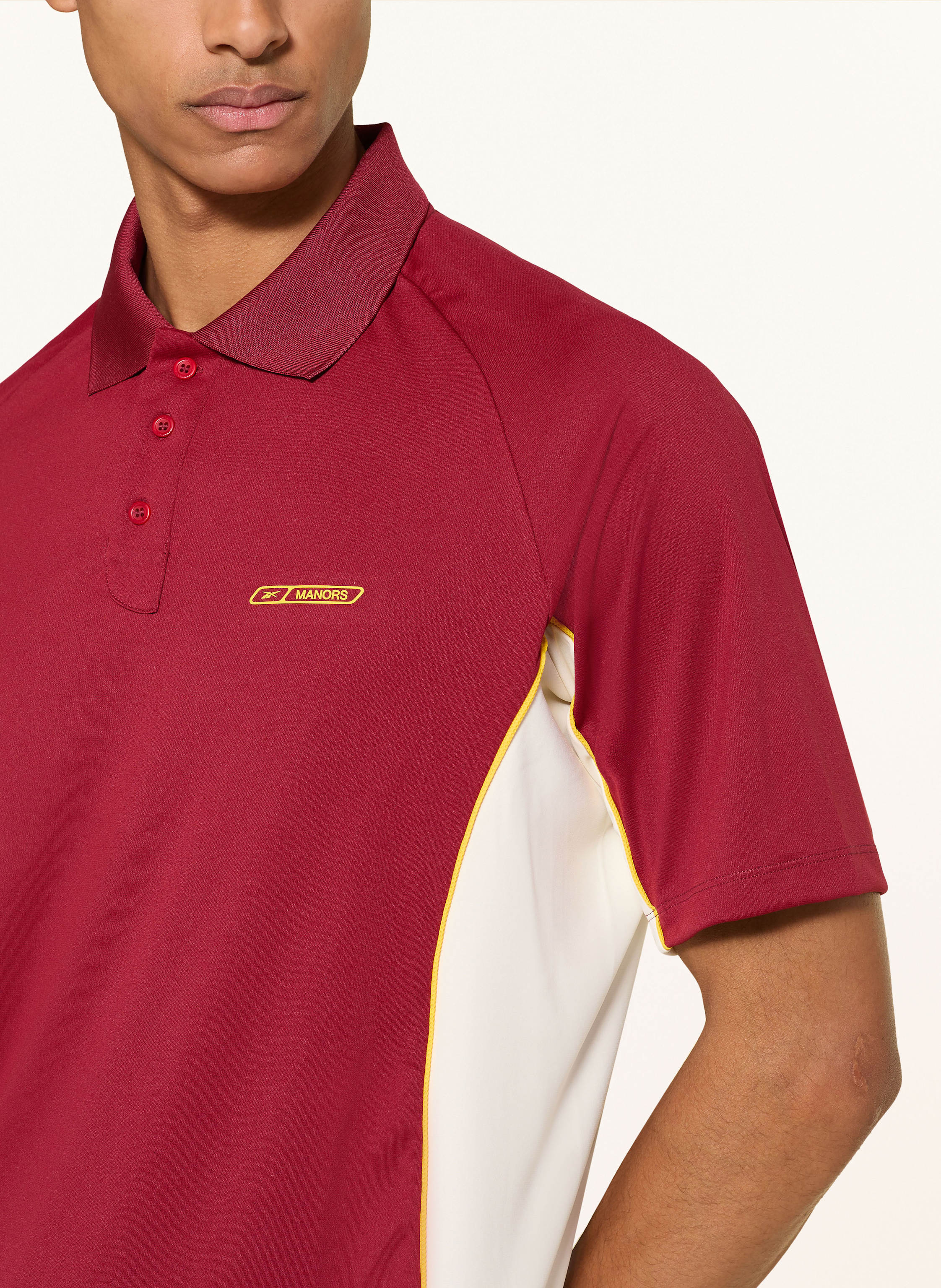 Thumbnail - Manors Funktions-Poloshirt rot