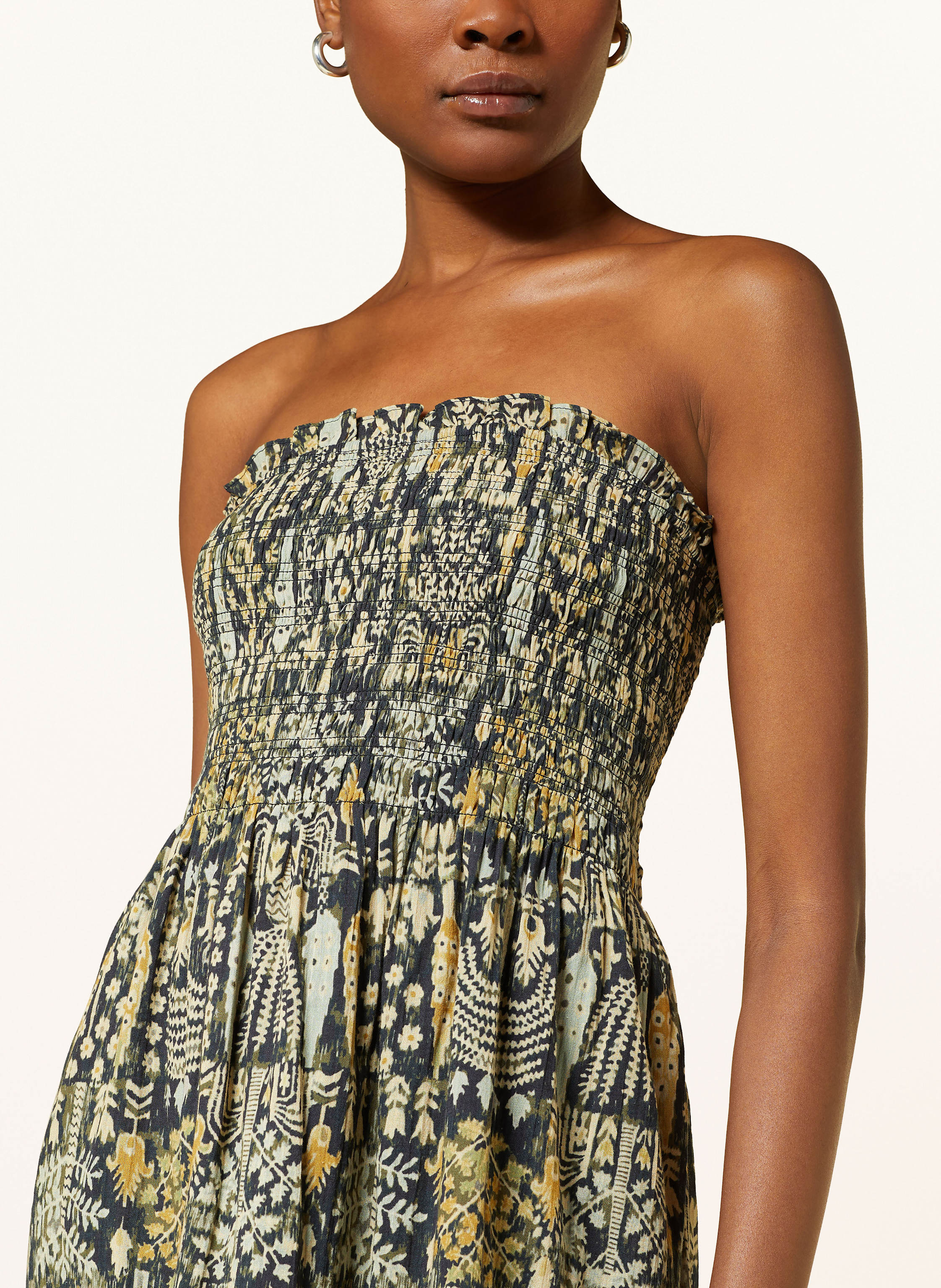 Thumbnail - Ba&Sh Off-Shoulder-Kleid Piala gruen