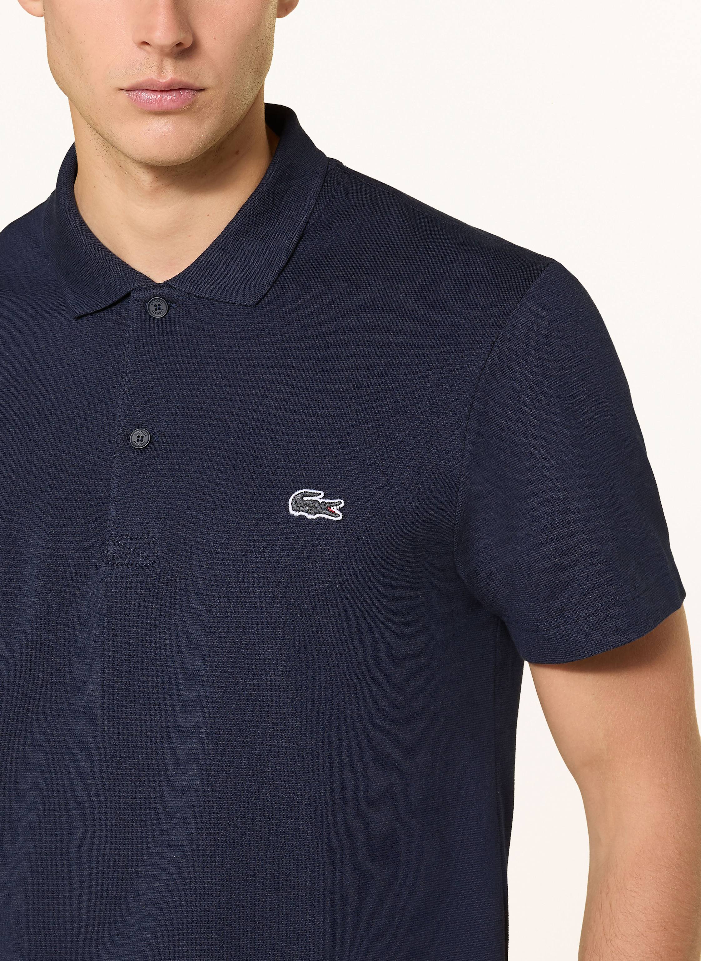 Thumbnail - Lacoste Strick-Poloshirt Regular Fit blau