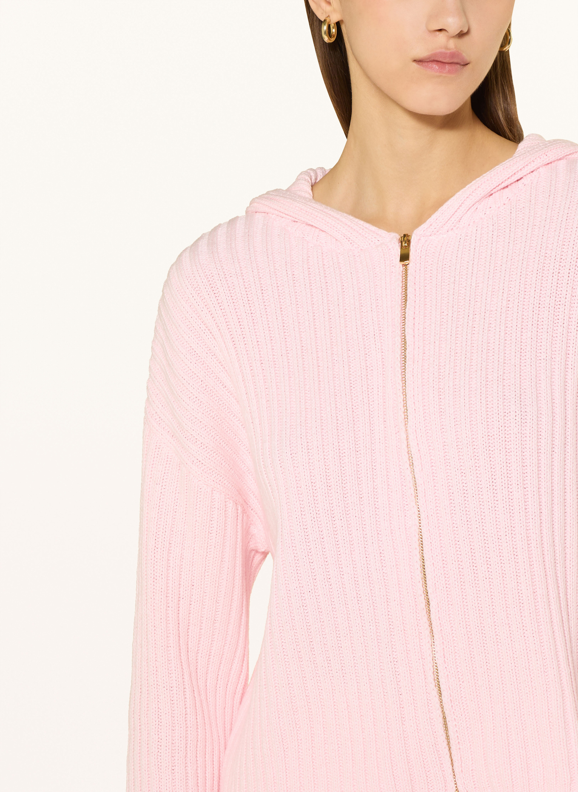 Thumbnail - Ninety-9 Strickjacke Knitted rosa