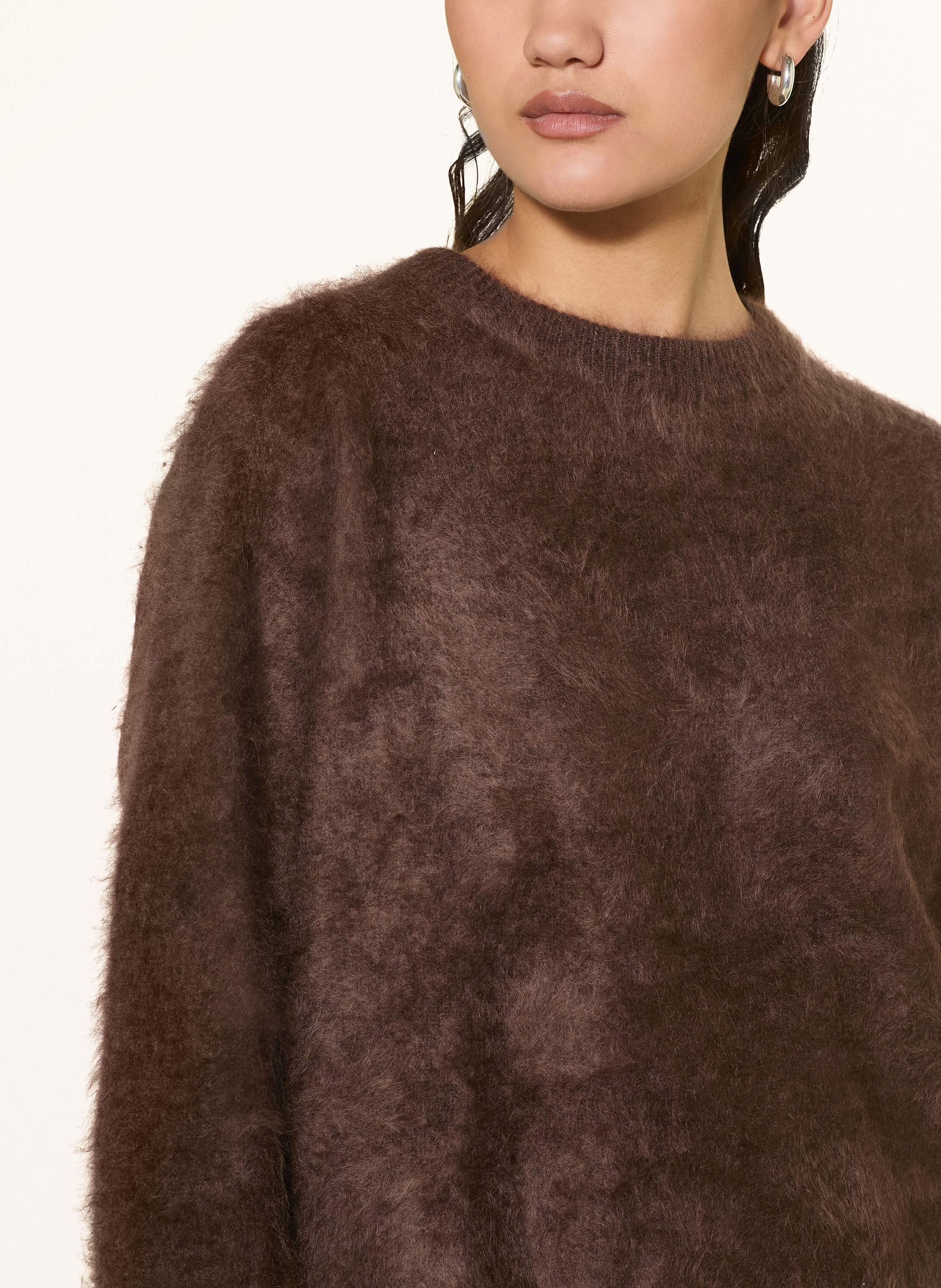 Thumbnail - Soft Goat Cashmere-Pullover braun