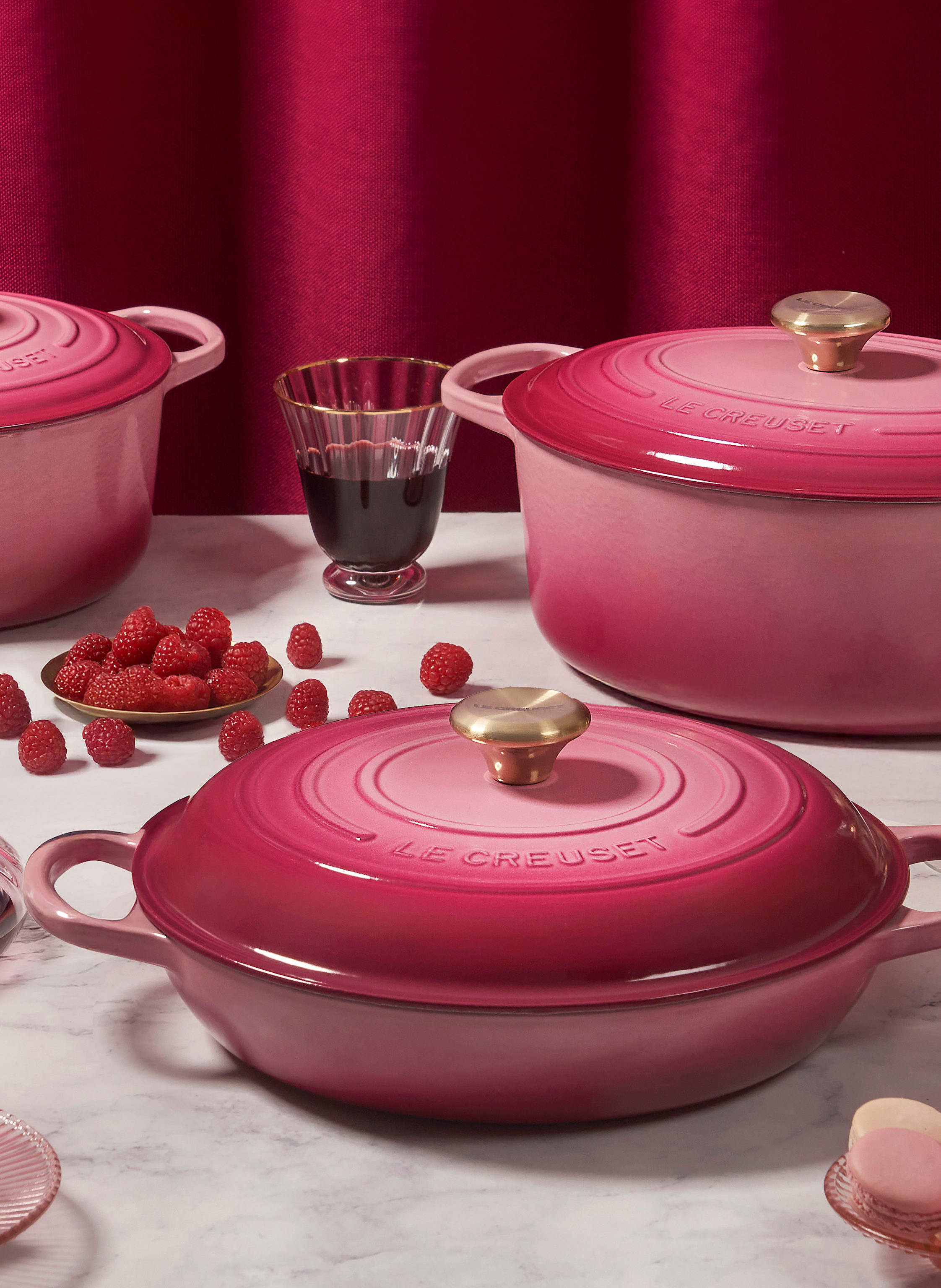 Thumbnail - Le Creuset Gourmet-Profitopf Signature rot