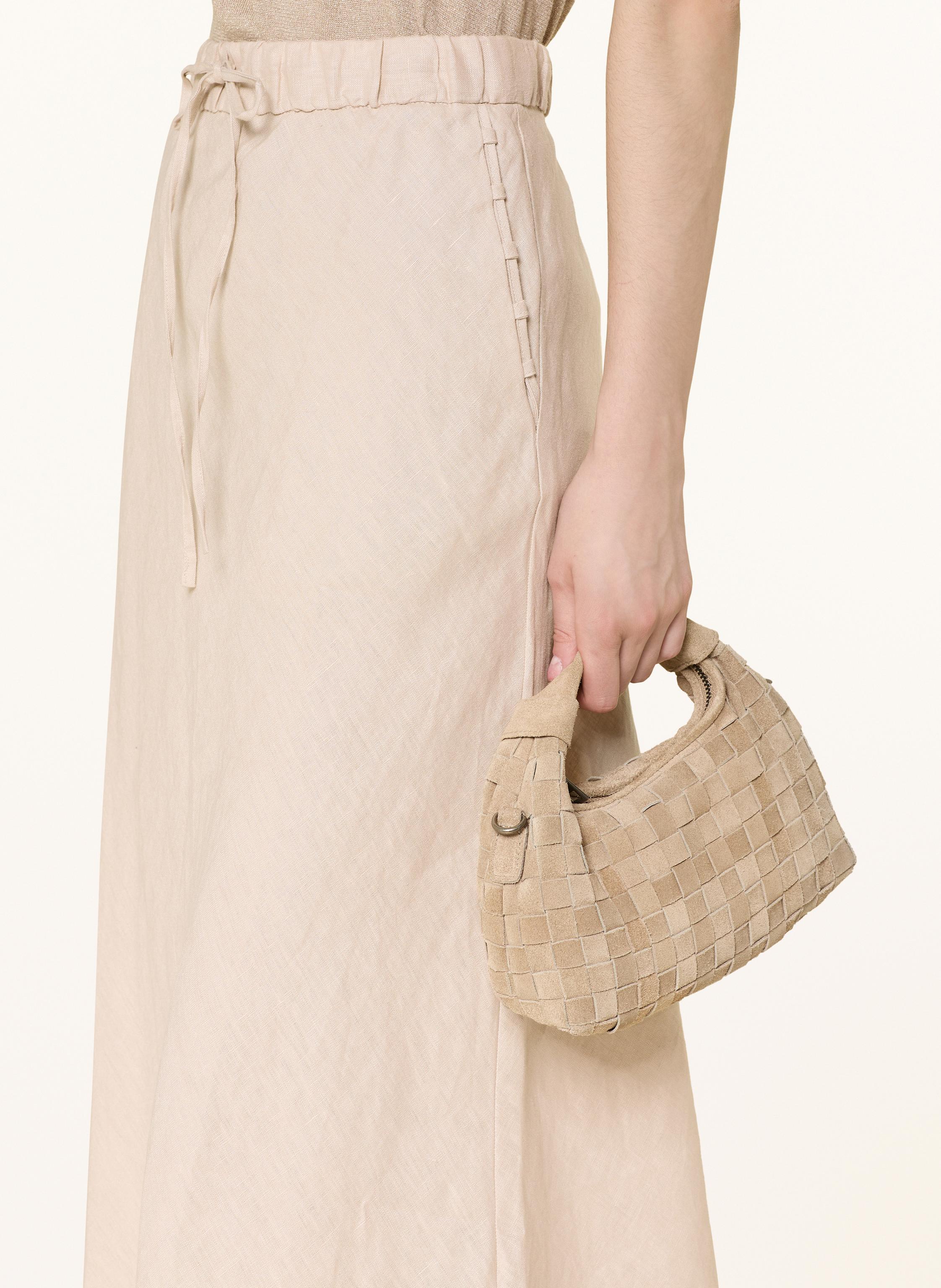 Thumbnail - Reiss Leinenrock Roxi beige