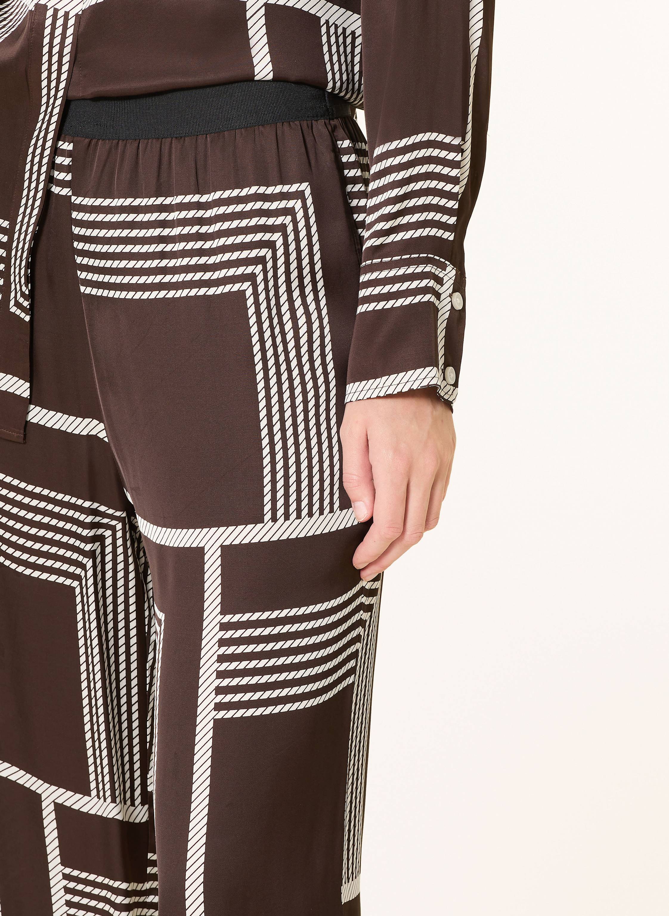 Thumbnail - Someday Marlenehose Cevil Aus Satin braun