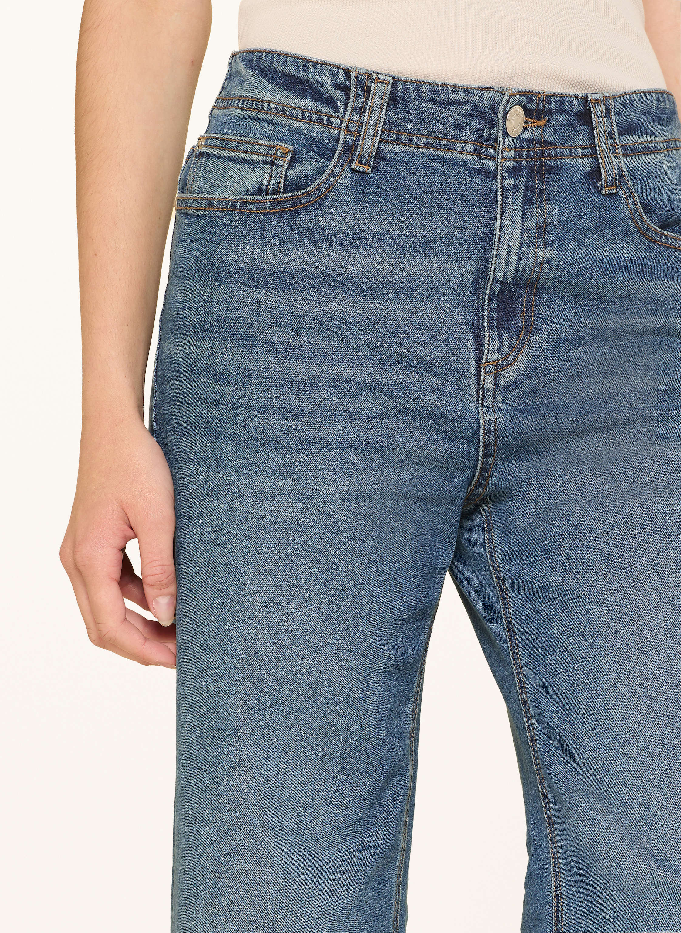 Thumbnail - Opus 7/8-Jeans Lanah blau