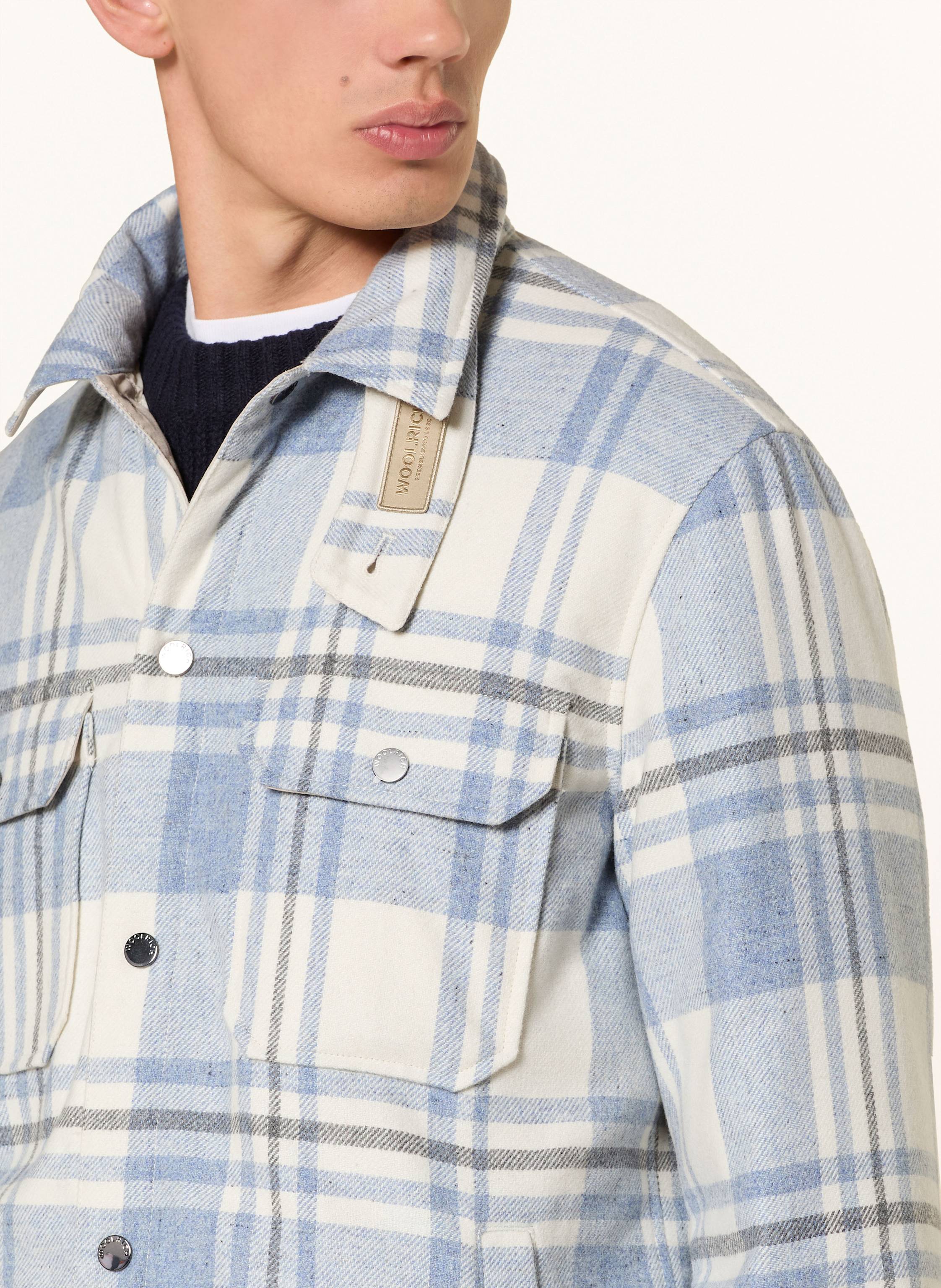 Thumbnail - Woolrich Overjacket Alaskan weiss