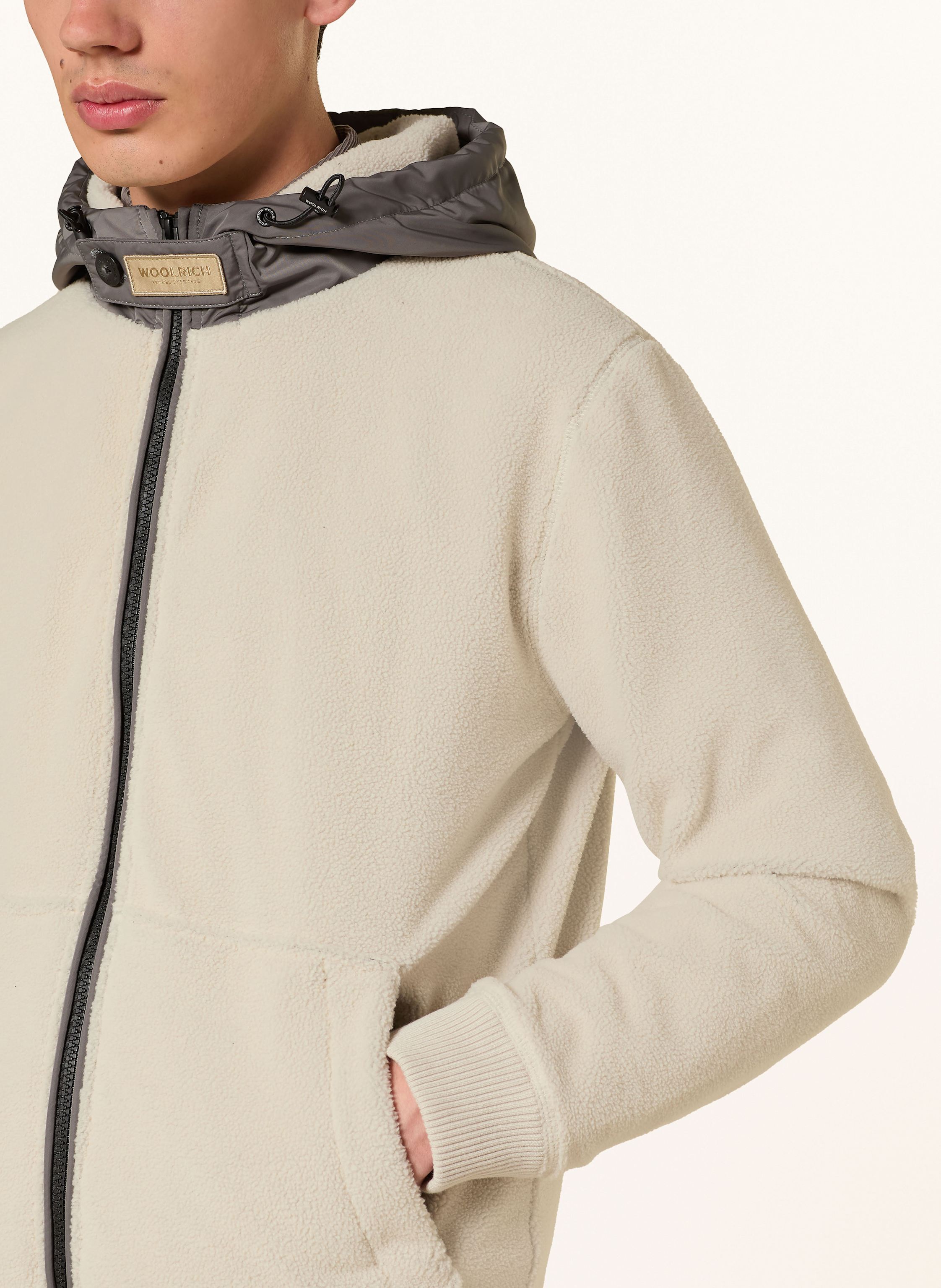 Thumbnail - Woolrich Fleecejacke weiss