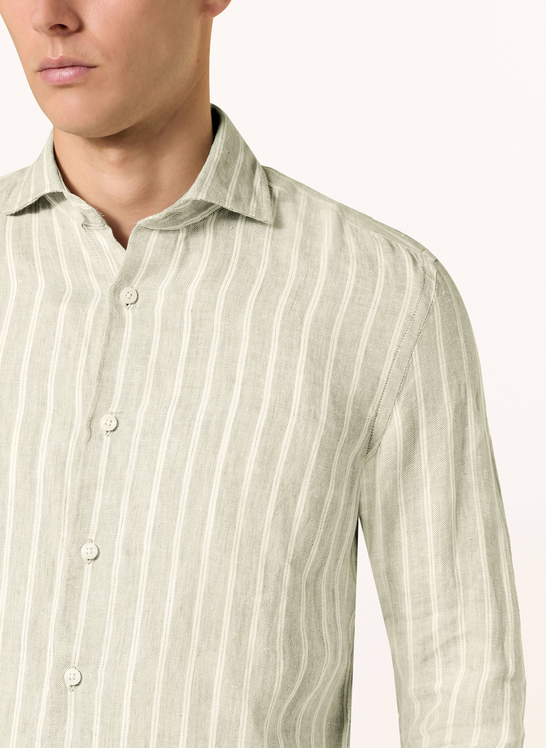 Thumbnail - Reiss Leinenhemd Ruban Regular Fit gruen