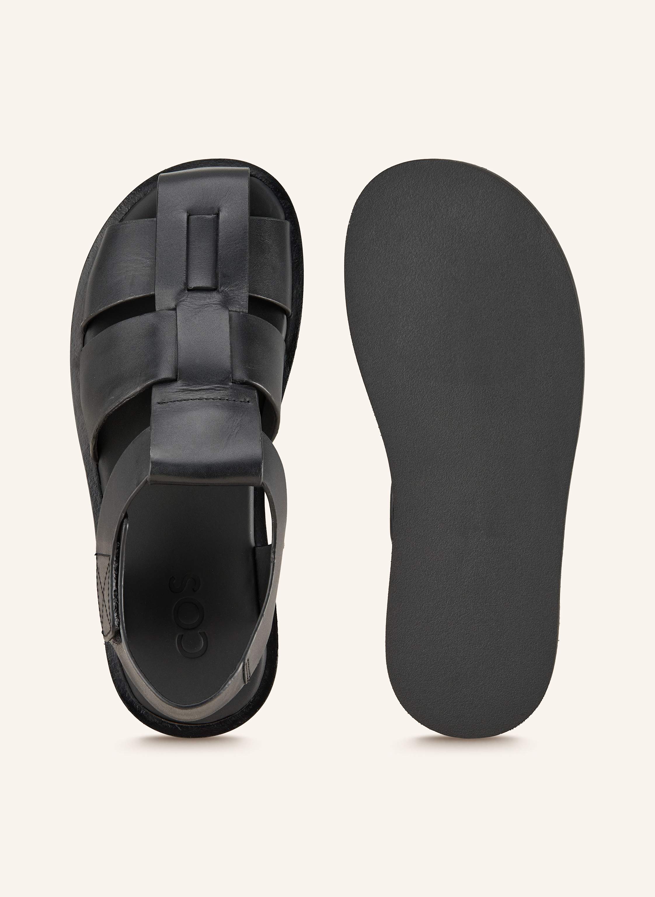 Thumbnail - Cos Sandalen schwarz