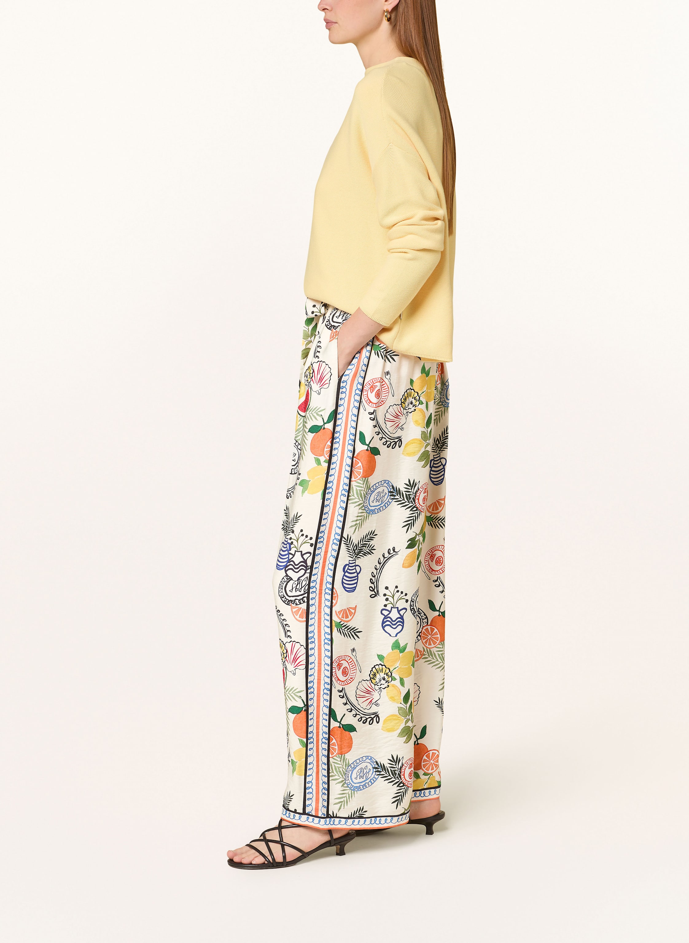 Thumbnail - Phase Eight Hose Zeliha weiss