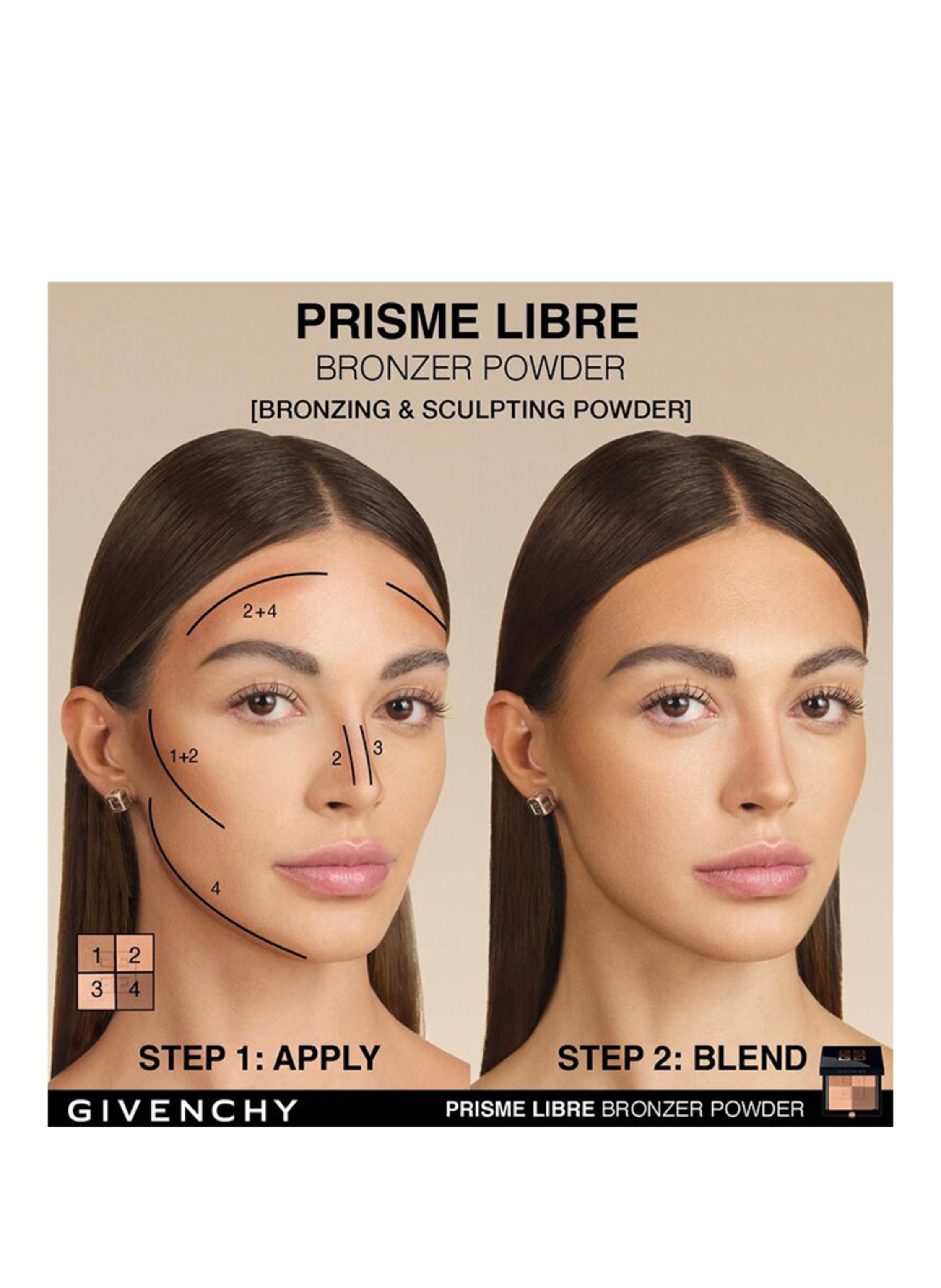 Thumbnail - Givenchy Beauty Prisme Libre 4-Farbiger Bronzer