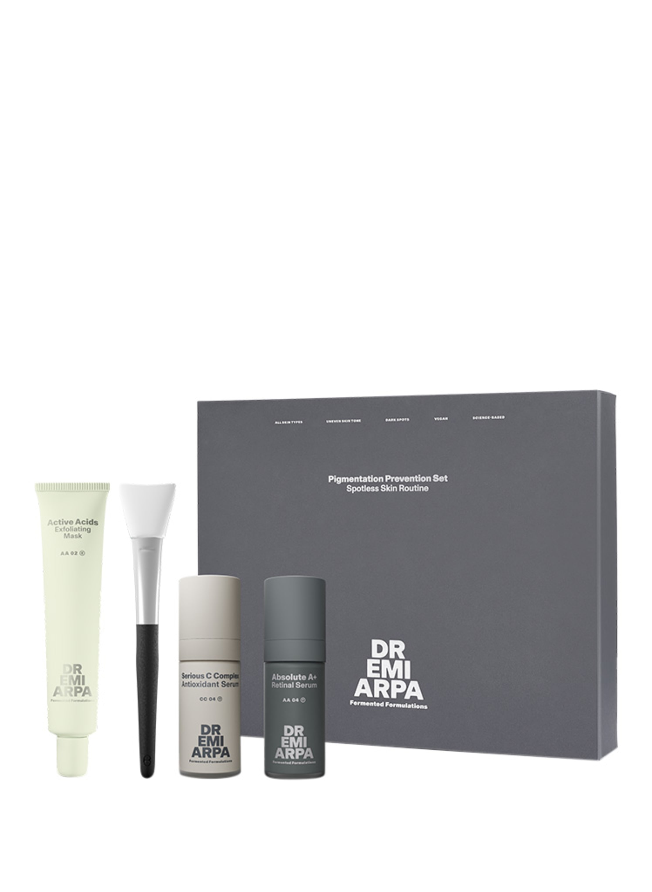Dr. Emi Arpa Skin Pigmentation Prevention Set Spotless Skin Routine Pflege-Set
