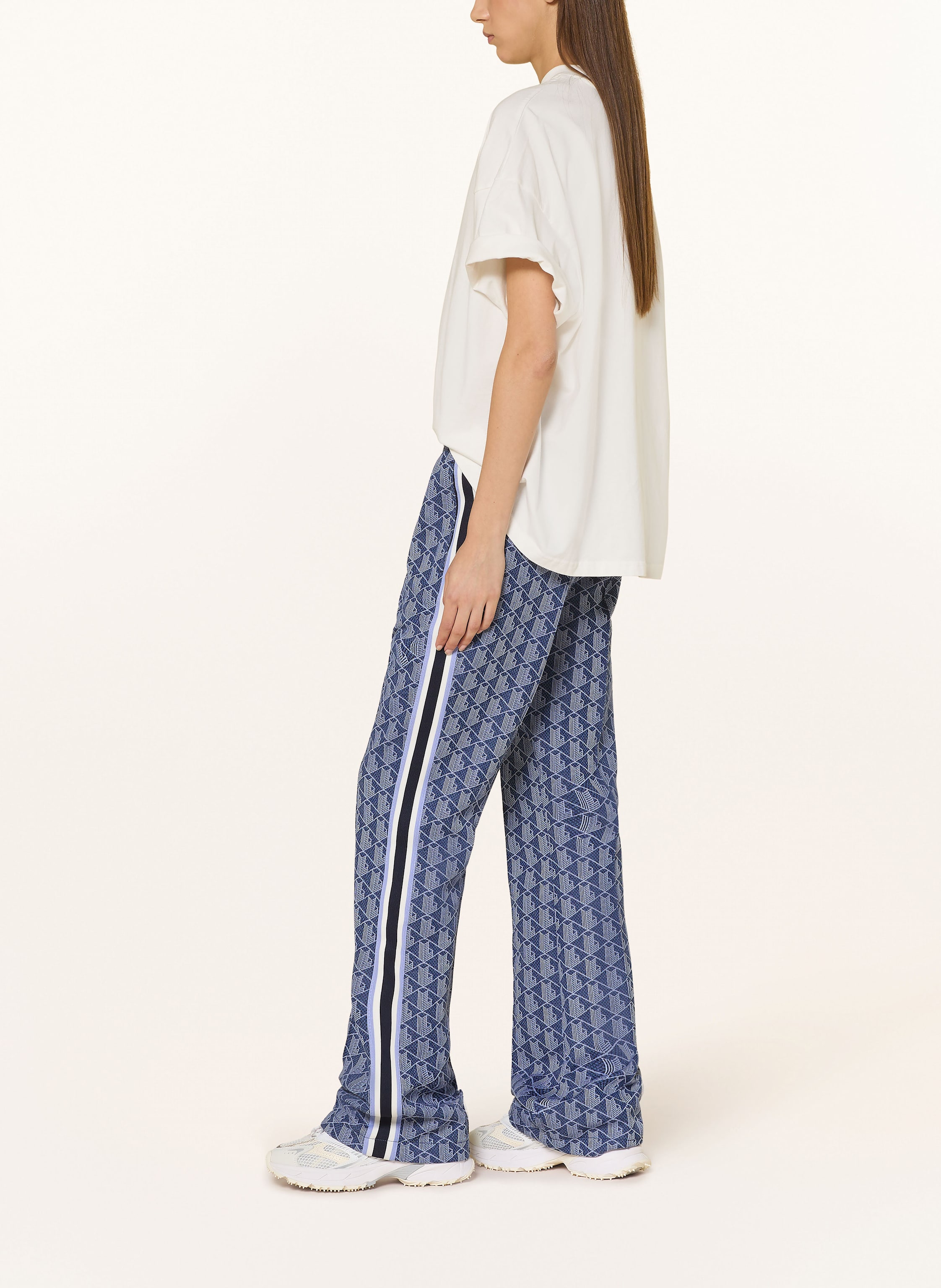 Thumbnail - Lacoste Hose Mit Galonstreifen blau