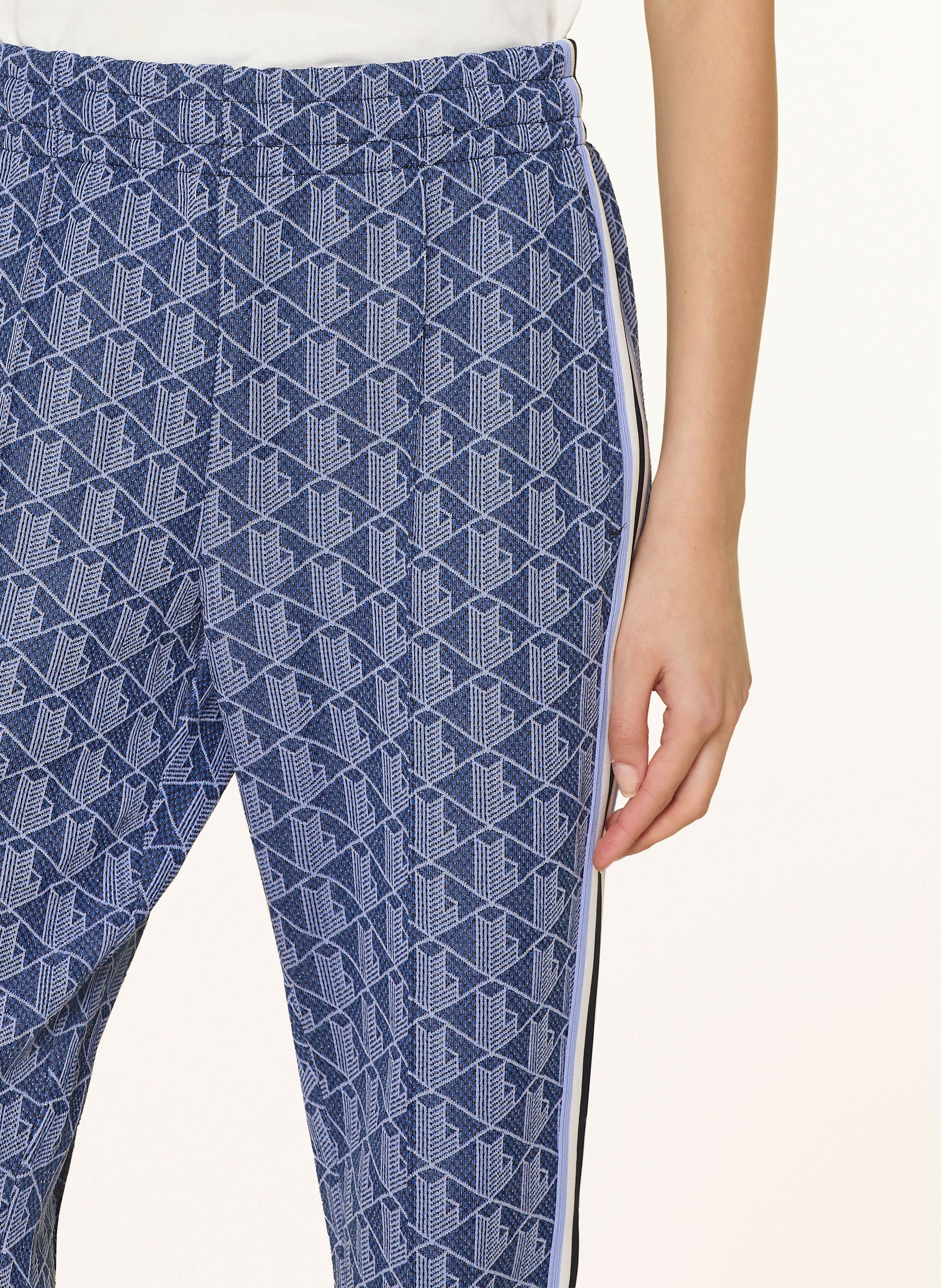 Thumbnail - Lacoste Hose Mit Galonstreifen blau