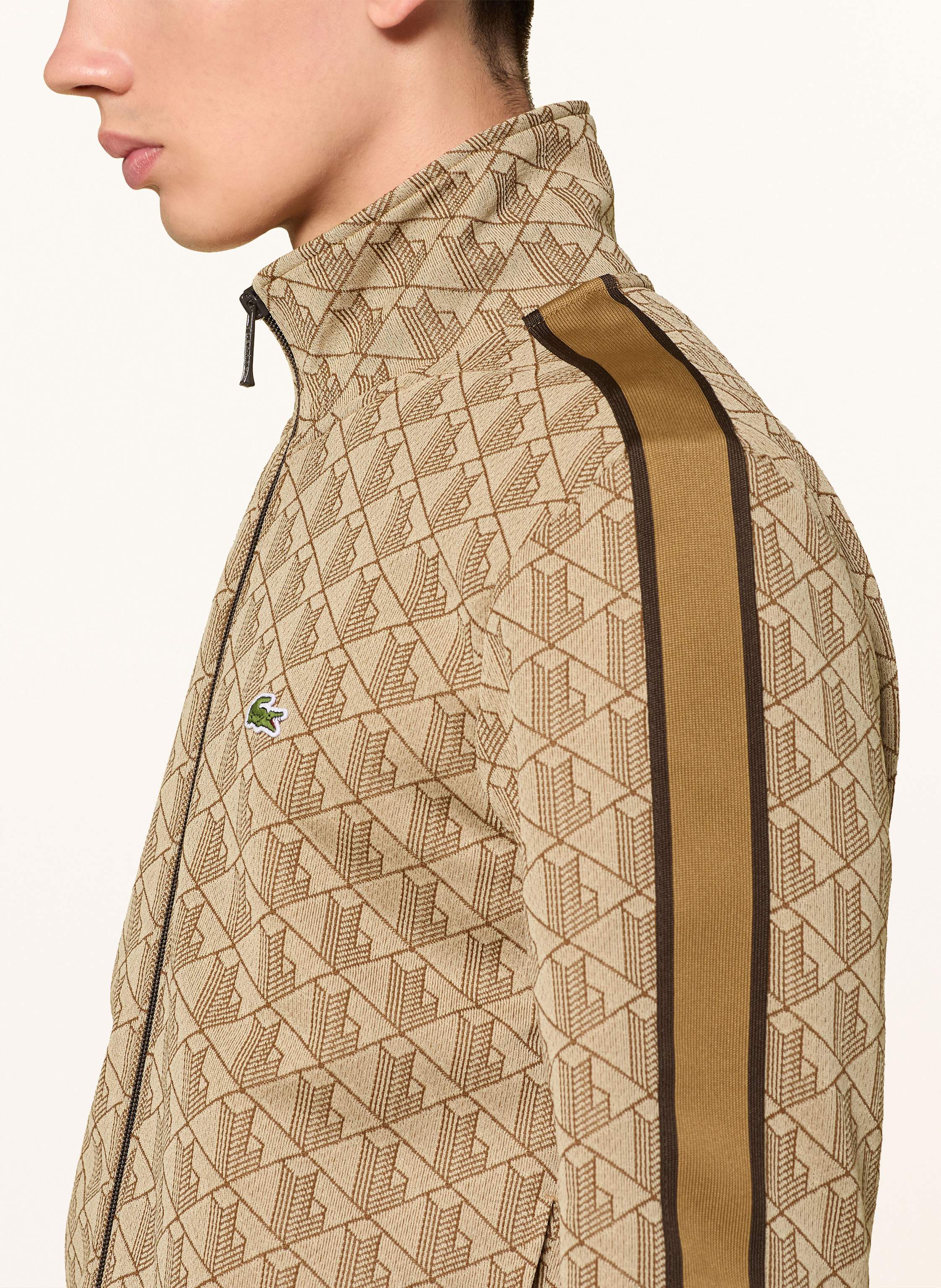 Thumbnail - Lacoste Trainingsjacke beige