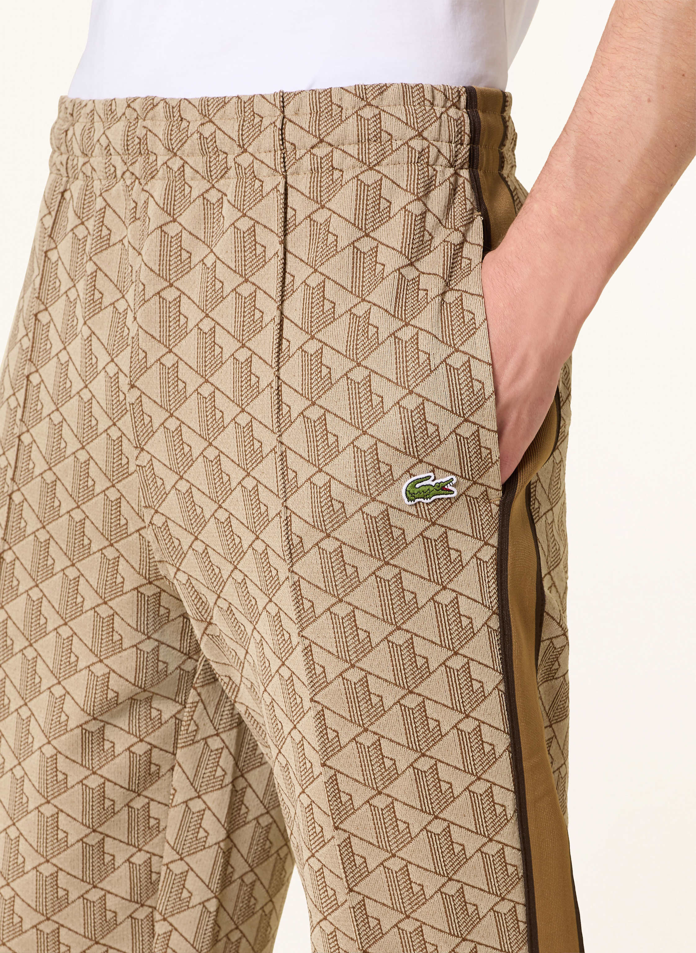 Thumbnail - Lacoste Track Pants beige