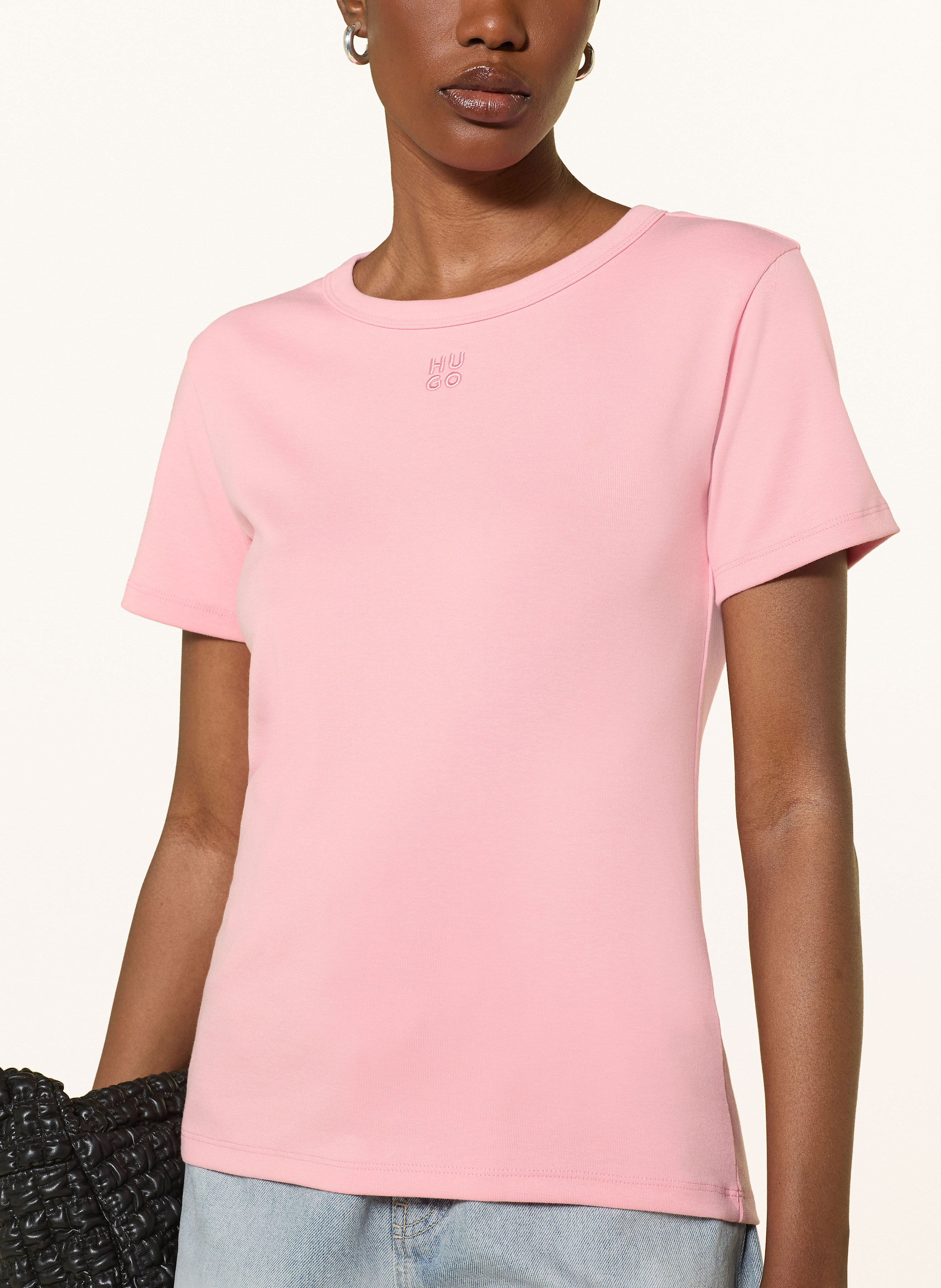 Thumbnail - Hugo T-Shirt Deloris rosa