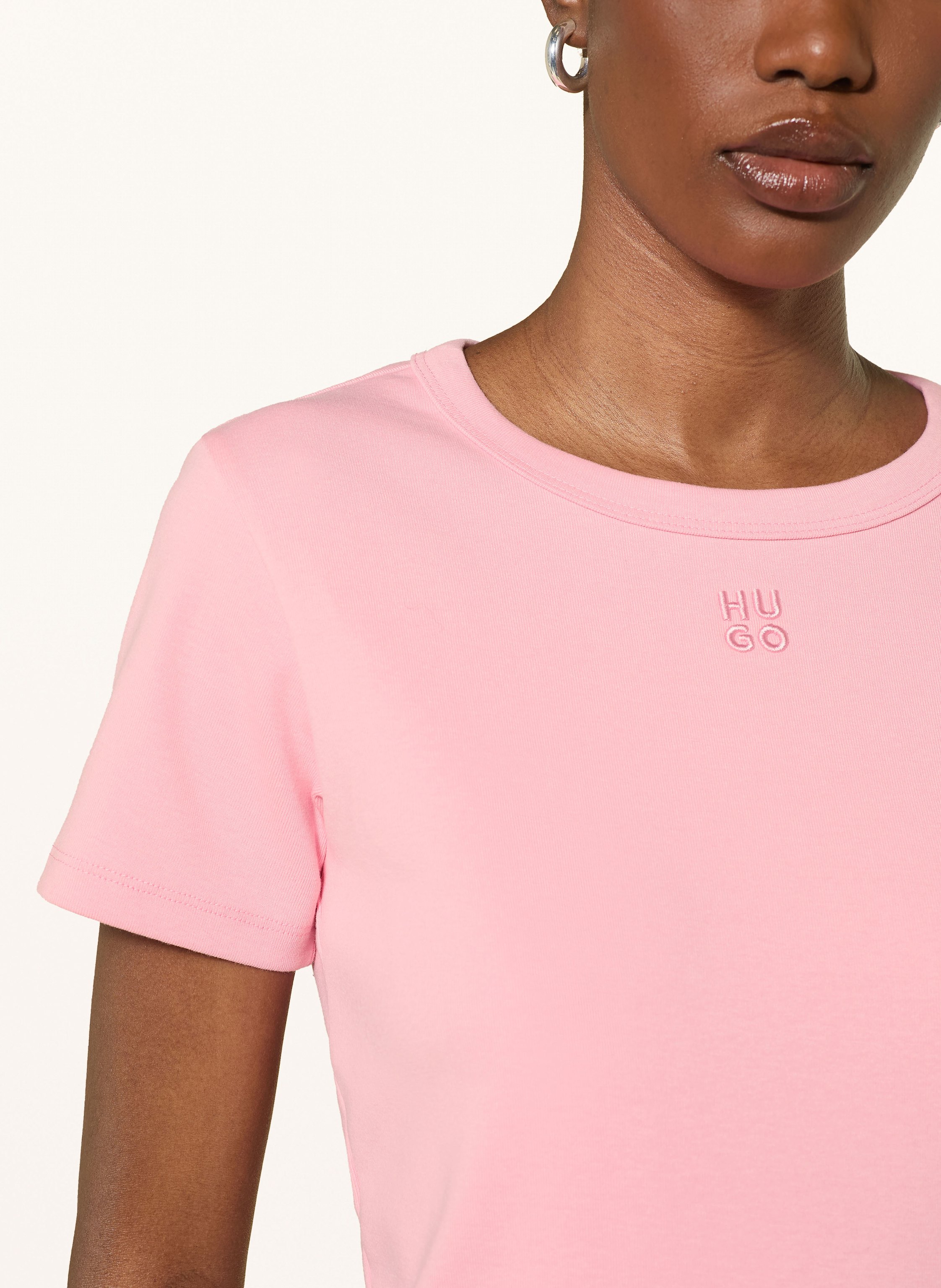 Thumbnail - Hugo T-Shirt Deloris rosa