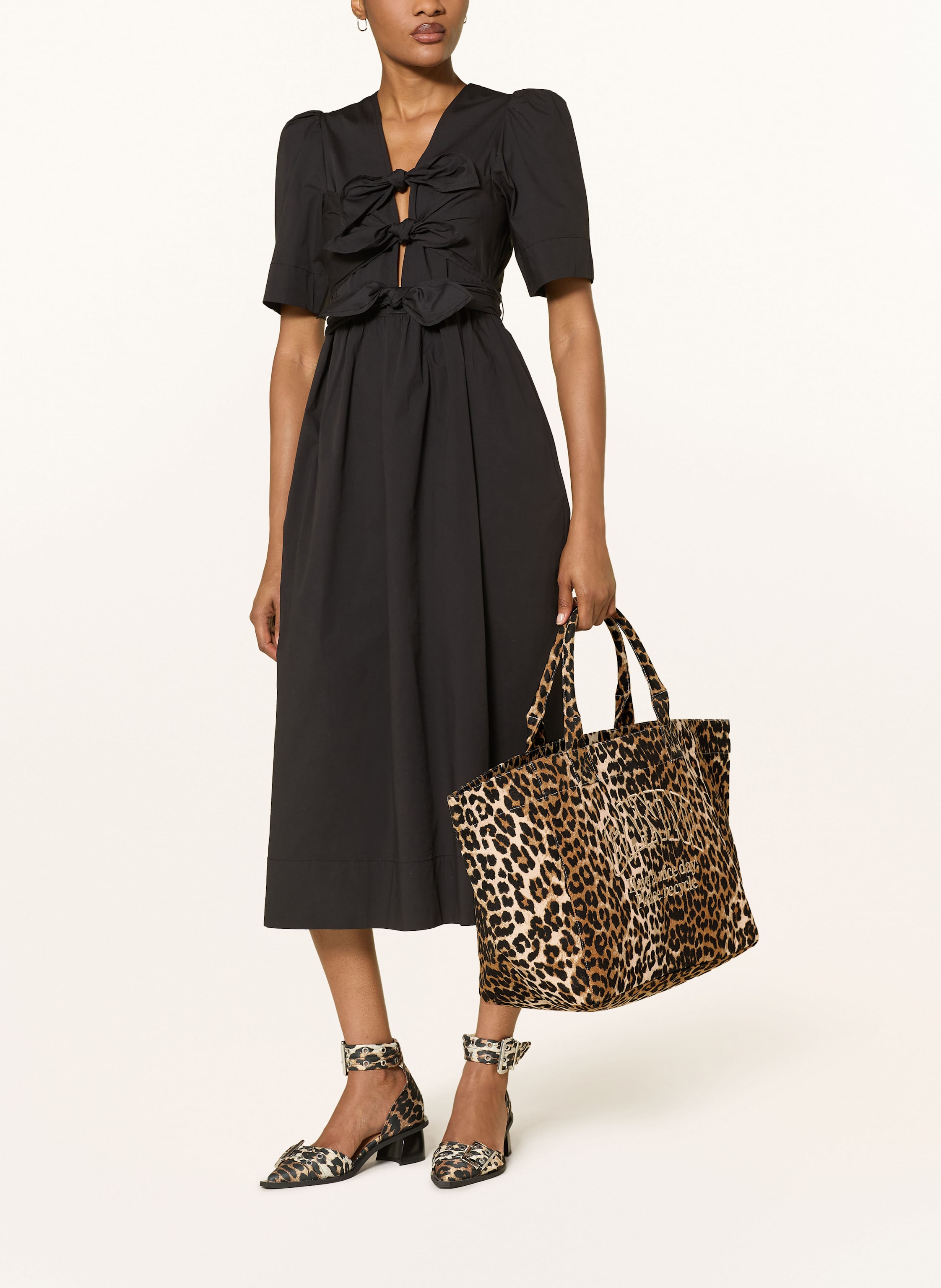 Thumbnail - Ganni Shopper braun