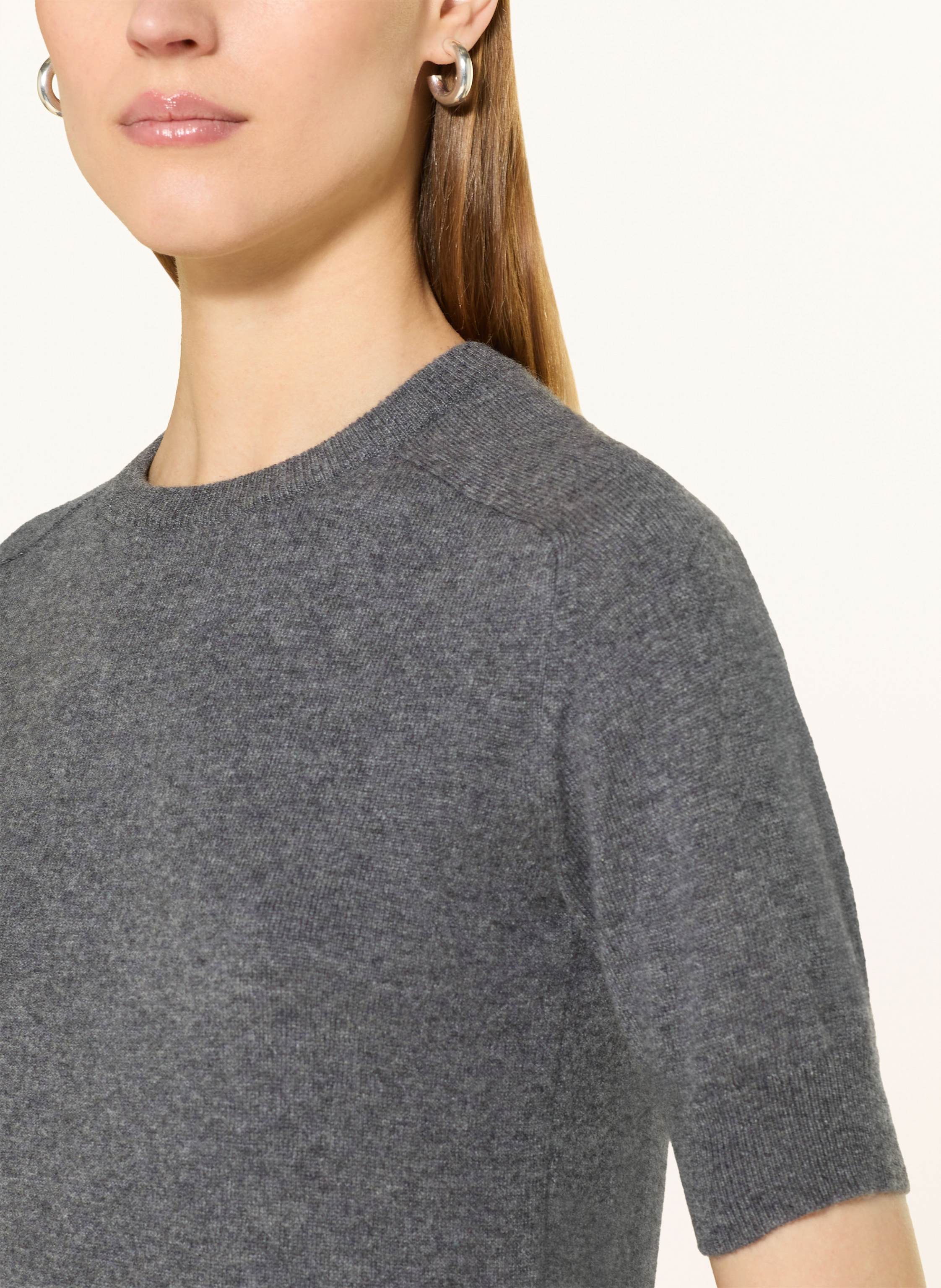 Thumbnail - Lisa Yang Strickshirt Kenza Aus Cashmere grau