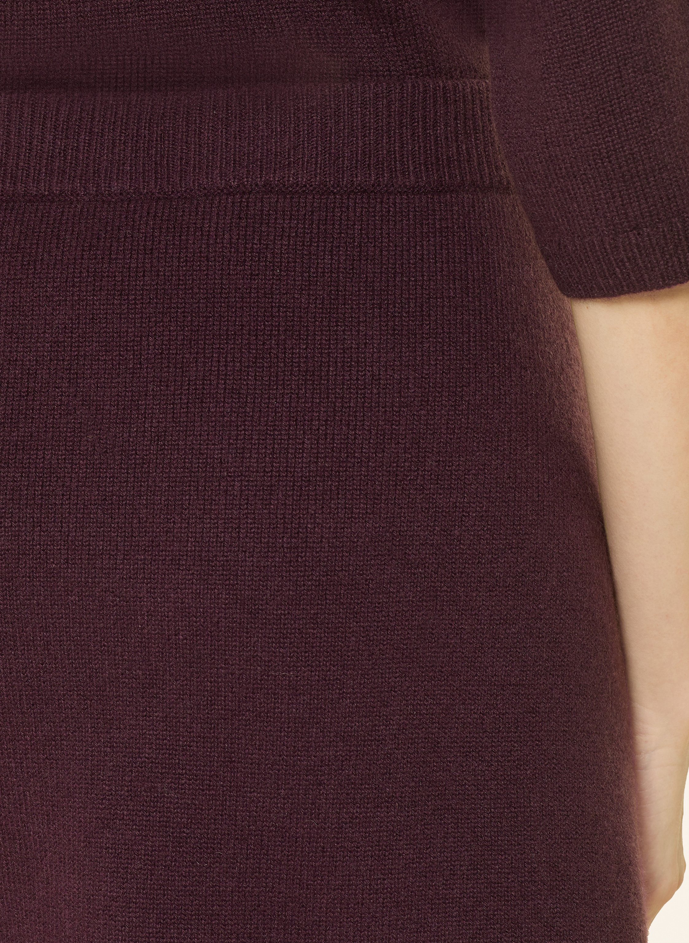 Thumbnail - Lisa Yang Strickrock Aus Cashmere lila