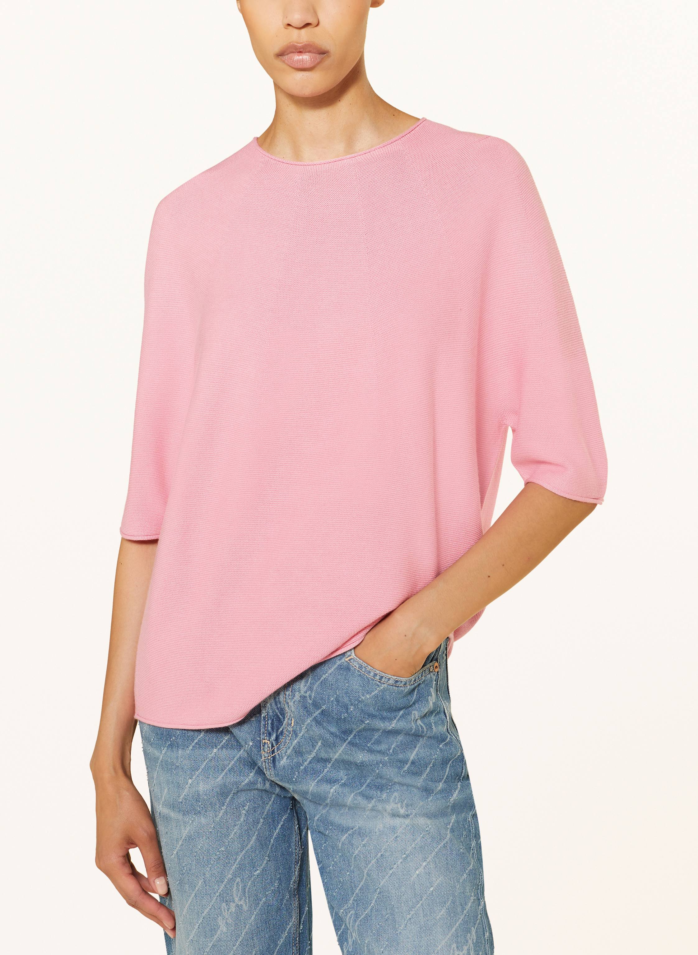 Thumbnail - Boss Pullover Flambers Mit 3/4-Arm rosa
