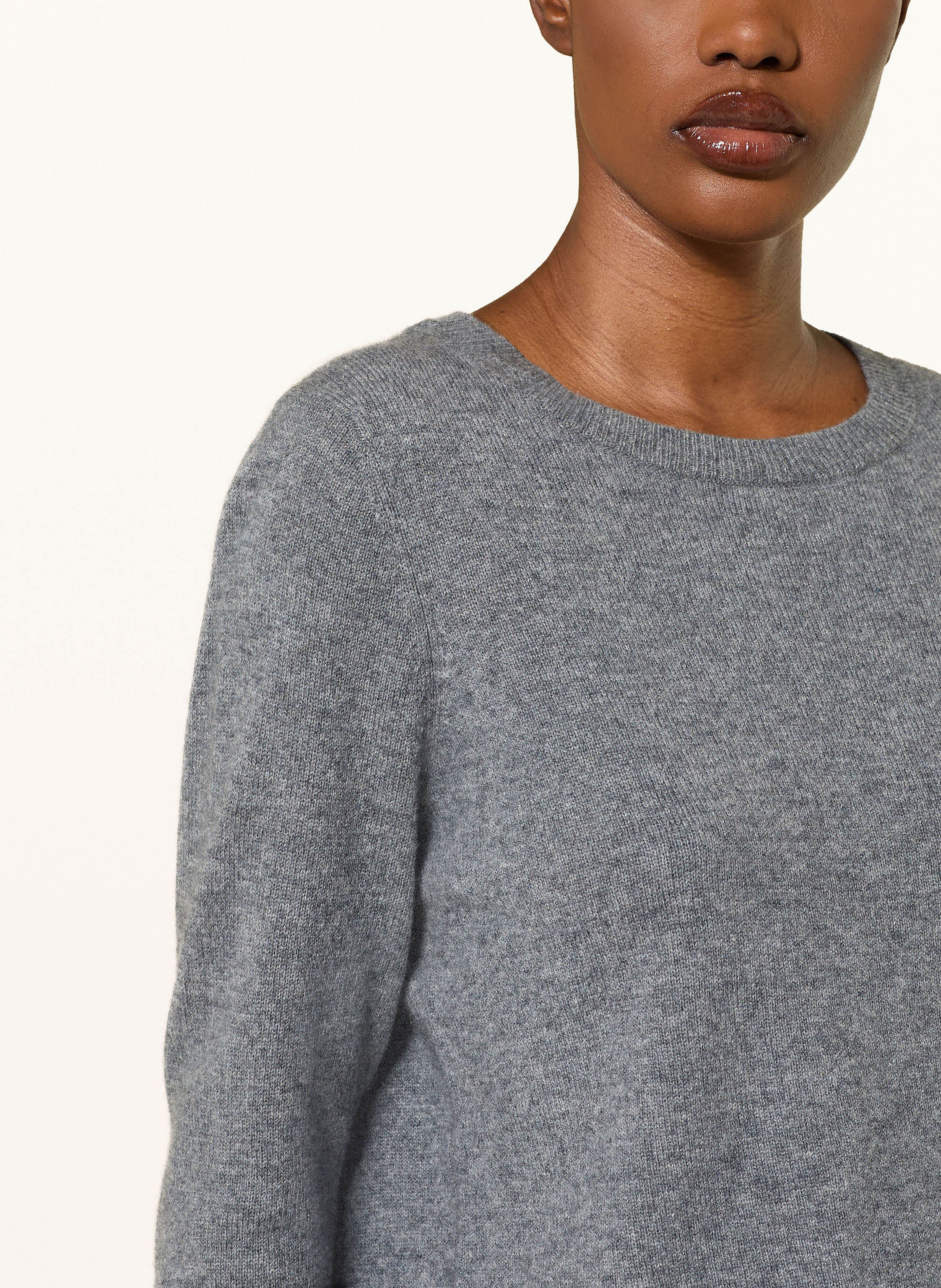 Thumbnail - Mrs & Hugs Cashmere-Pullover grau