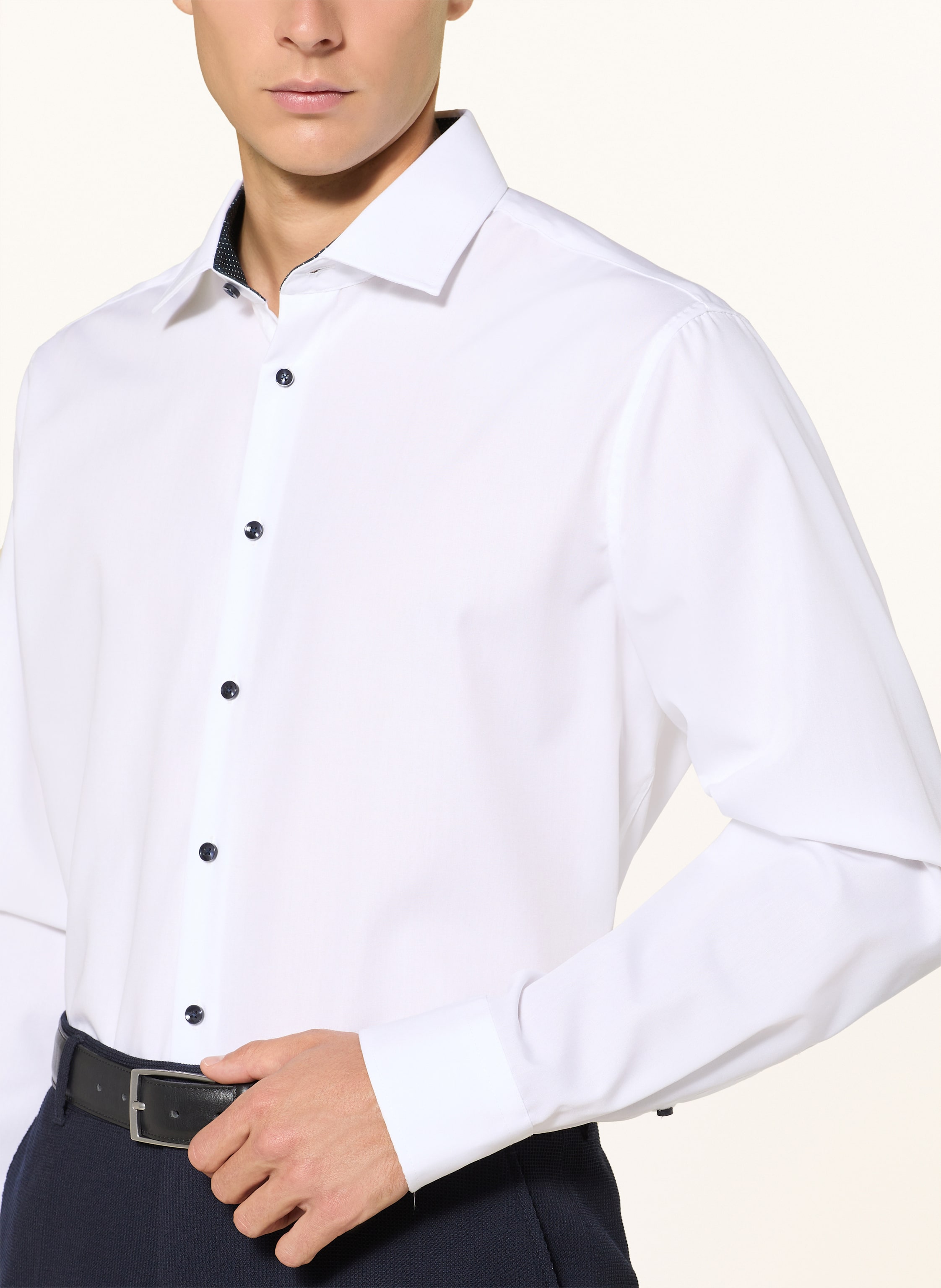 Thumbnail - Seidensticker Hemd Slim Fit weiss