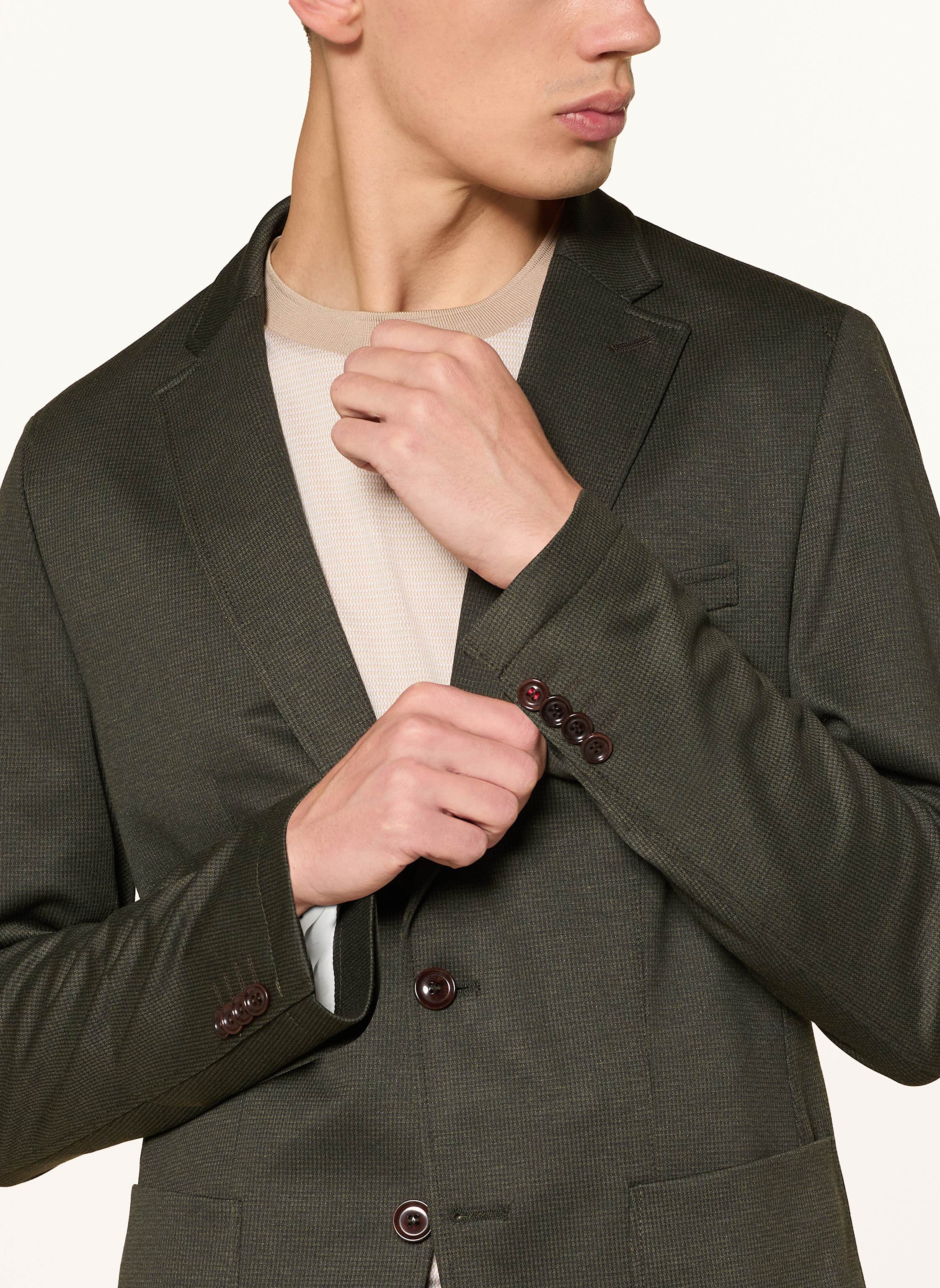 Thumbnail - Cg - Club Of Gents Anzugsakko Cg Cuba Extra Slim Fit gruen