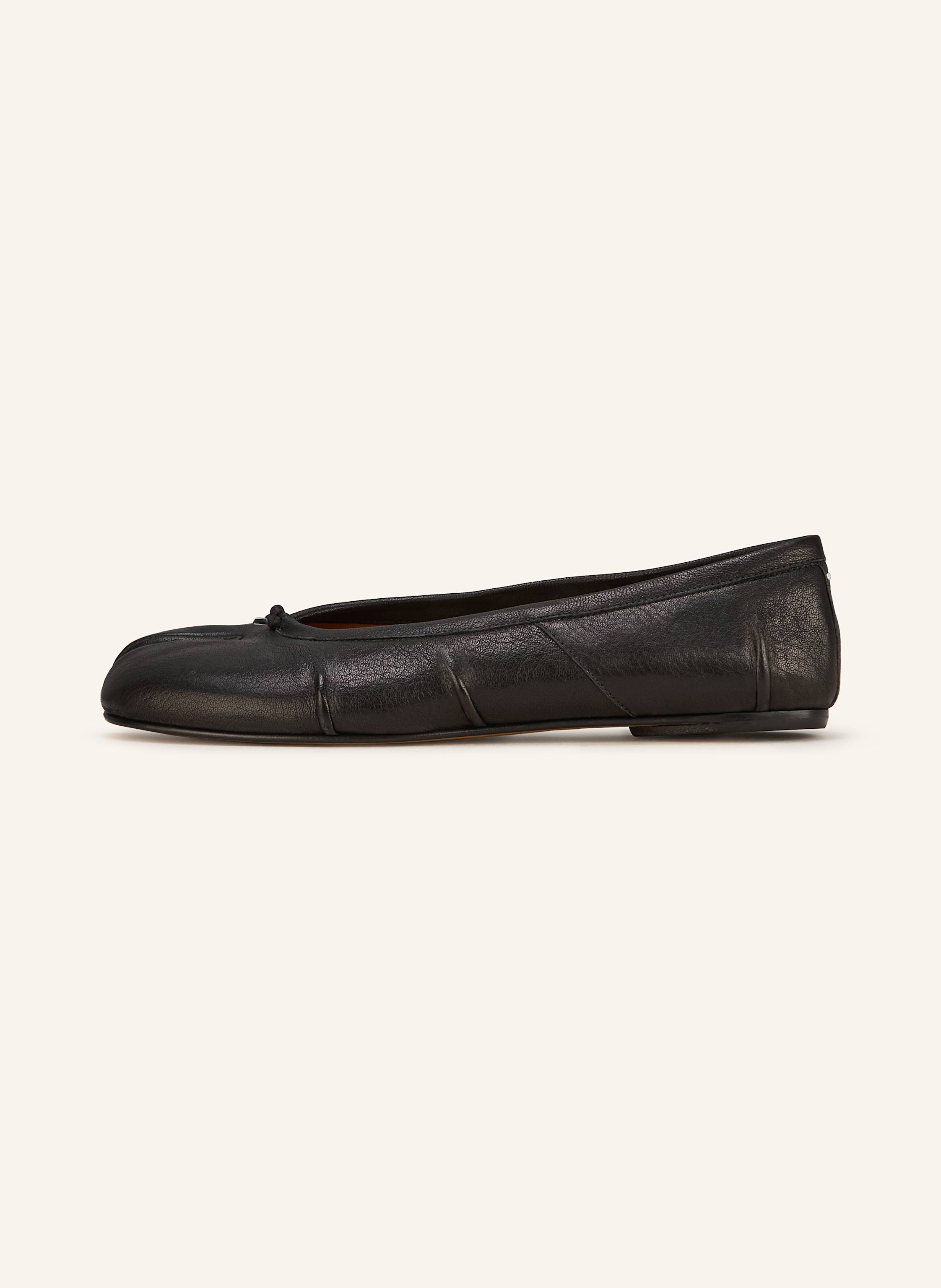 Thumbnail - Maison Margiela Ballerinas Tabi schwarz