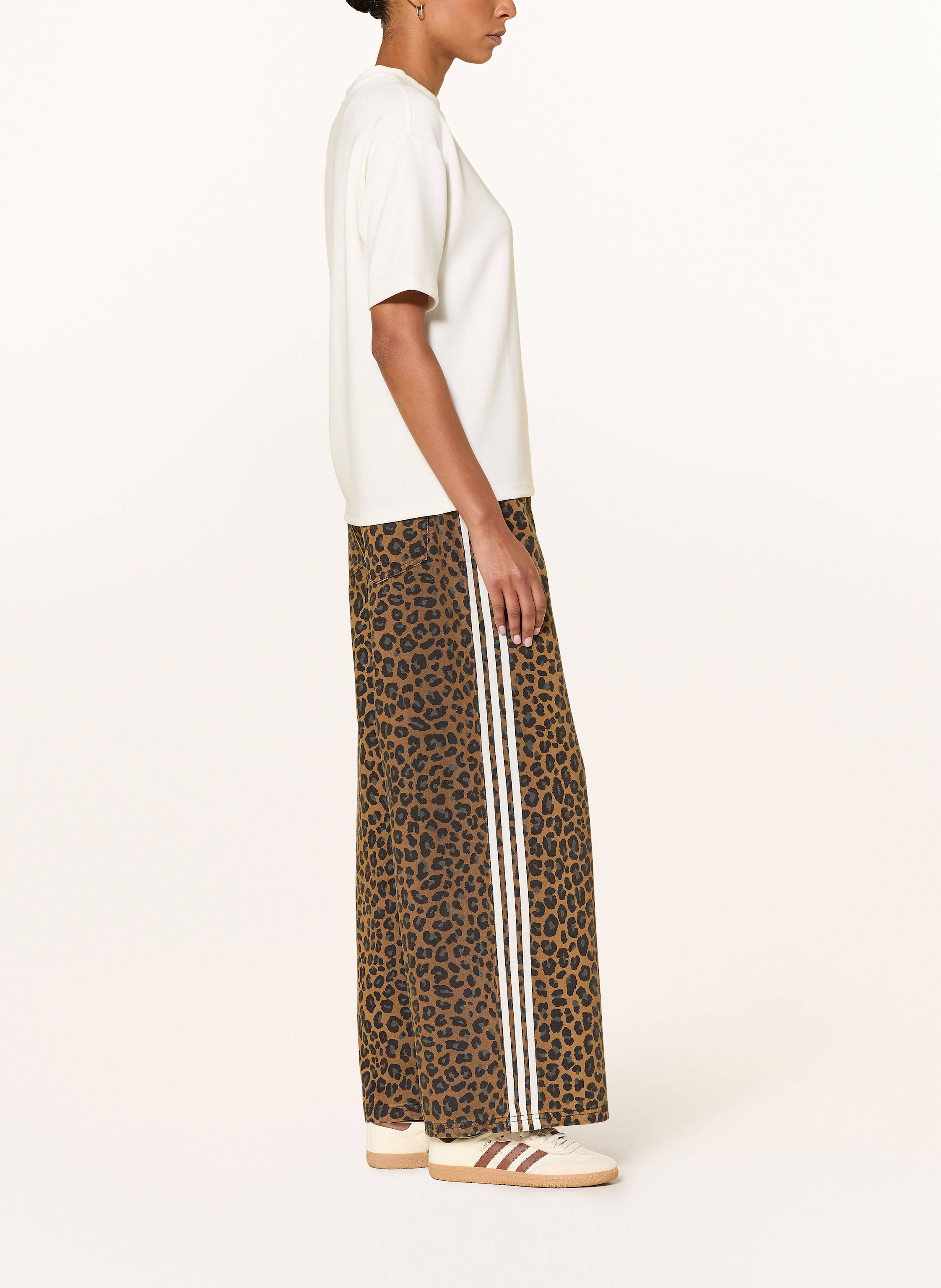 Thumbnail - Adidas Originals Flared Jeans braun