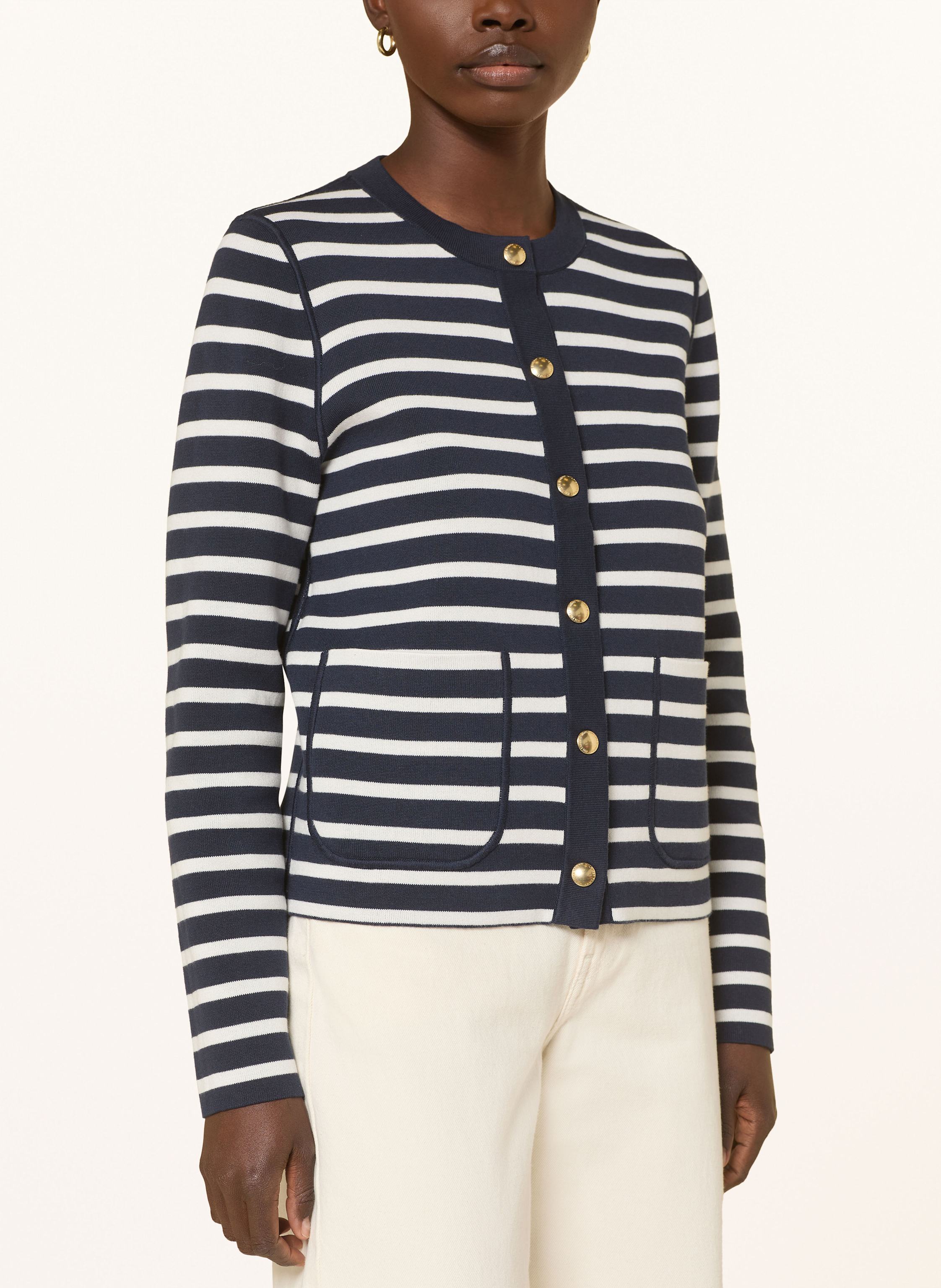 Thumbnail - Tommy Hilfiger Strickjacke Zum Wenden blau