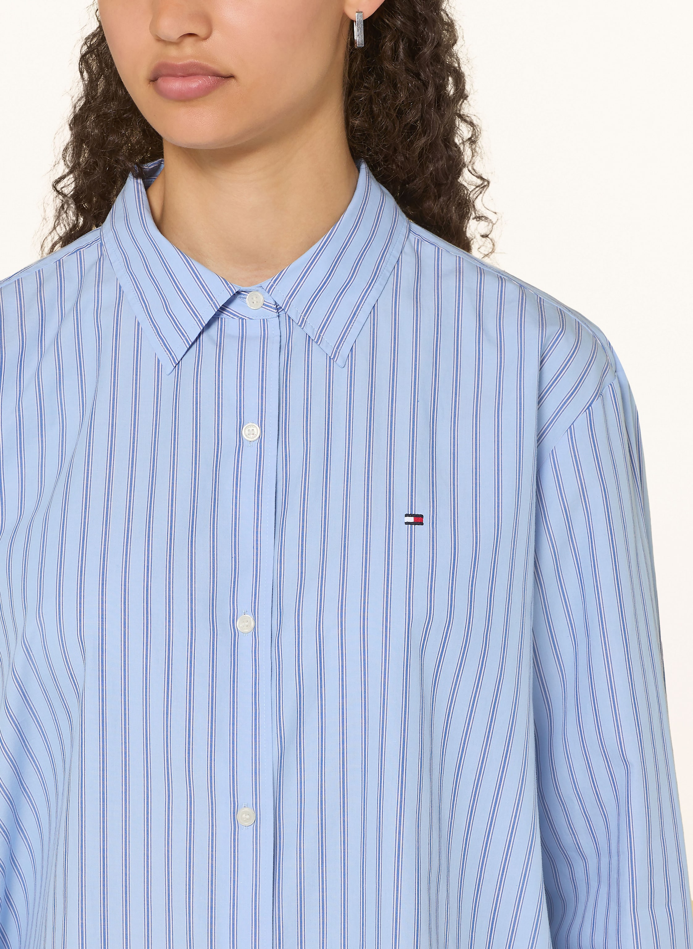 Thumbnail - Tommy Hilfiger Hemdbluse blau