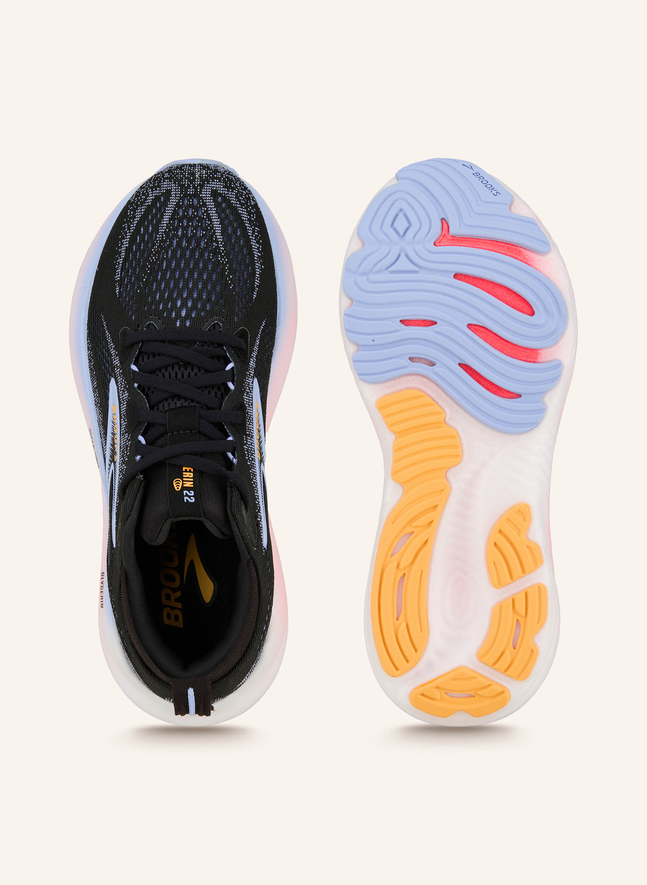 Thumbnail - Brooks Laufschuhe Glycerin 22 schwarz