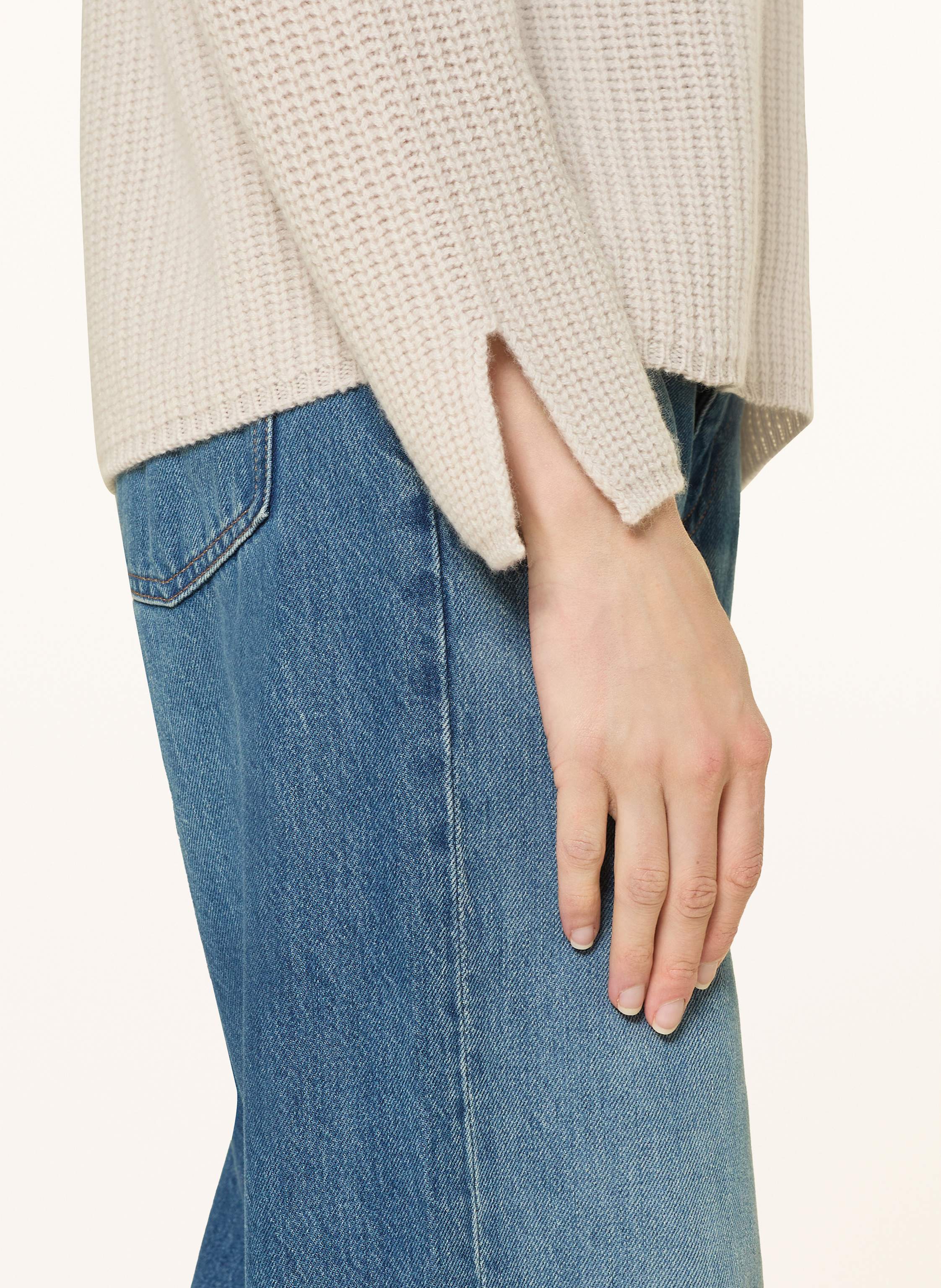 Thumbnail - Lilienfels Pullover Mit Cashmere beige