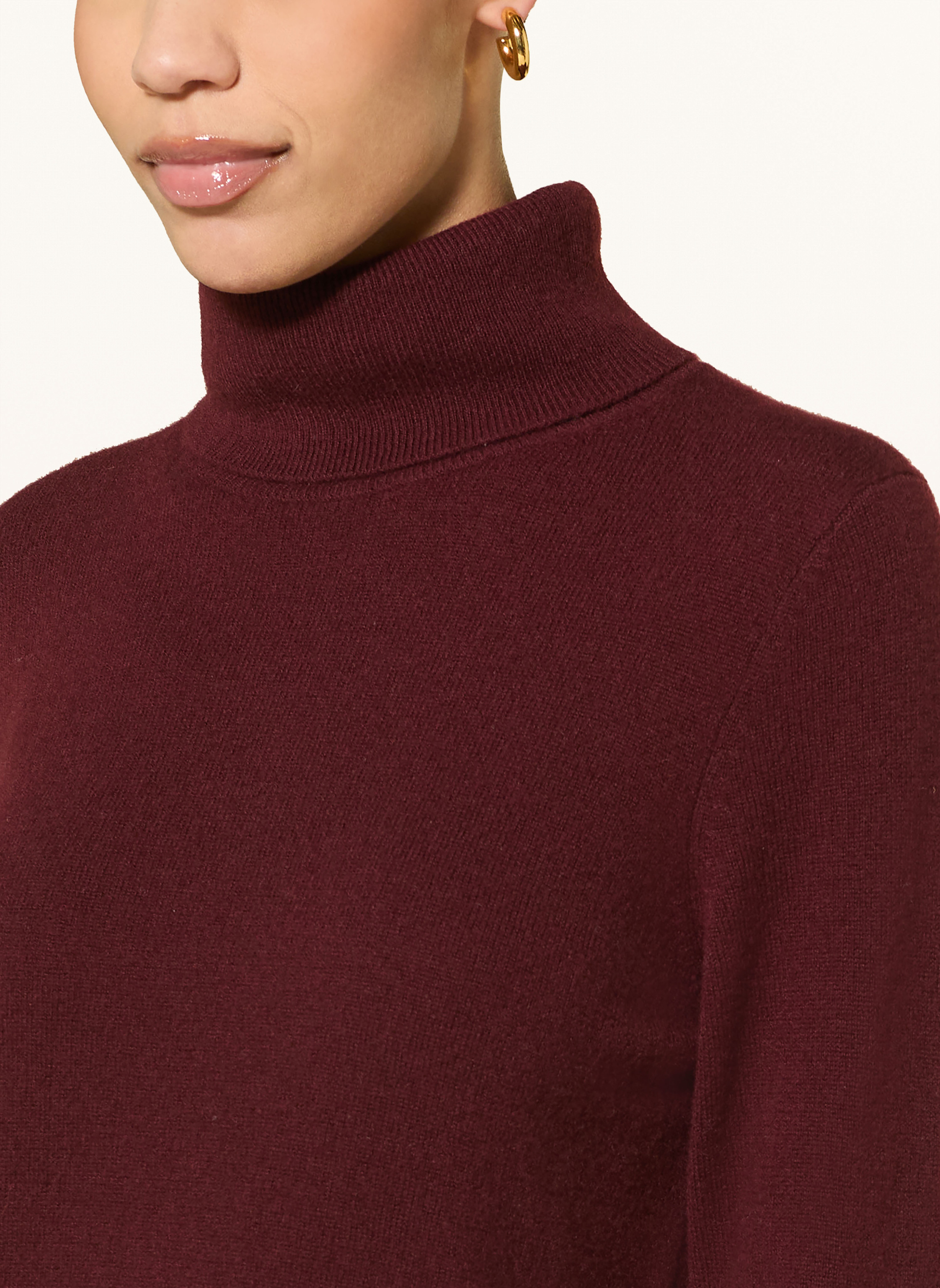Thumbnail - Lilienfels Rollkragenpullover Aus Cashmere rot