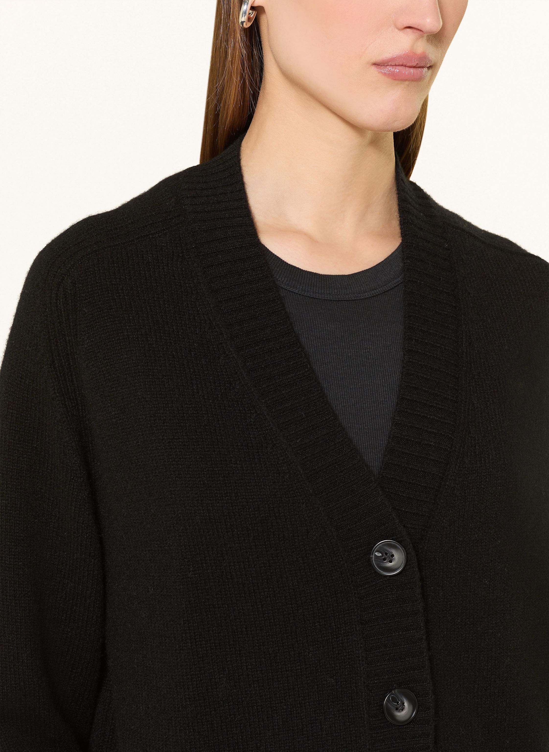 Thumbnail - Lilienfels Strickjacke Aus Cashmere schwarz